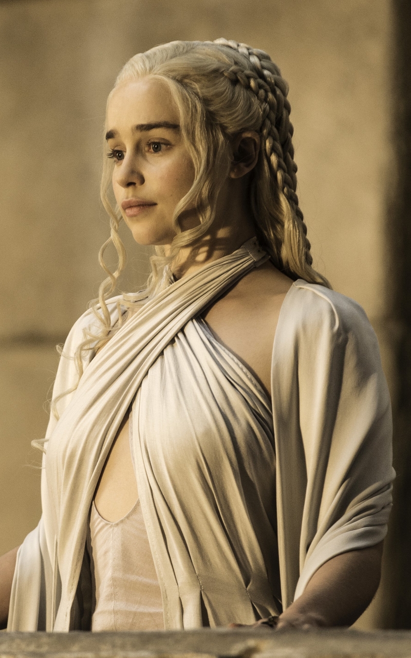 Download mobile wallpaper Game Of Thrones, Tv Show, Daenerys Targaryen, Emilia Clarke for free.