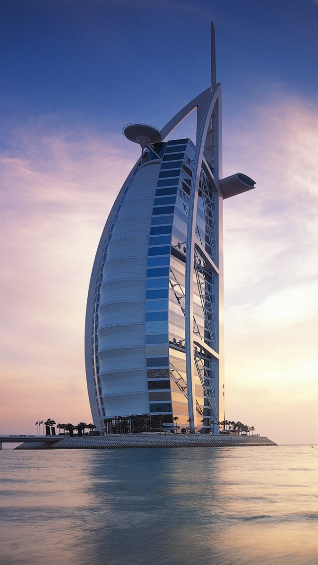 Скачати мобільні шпалери Дубай, Бурдж Аль Араб, Створено Людиною безкоштовно.