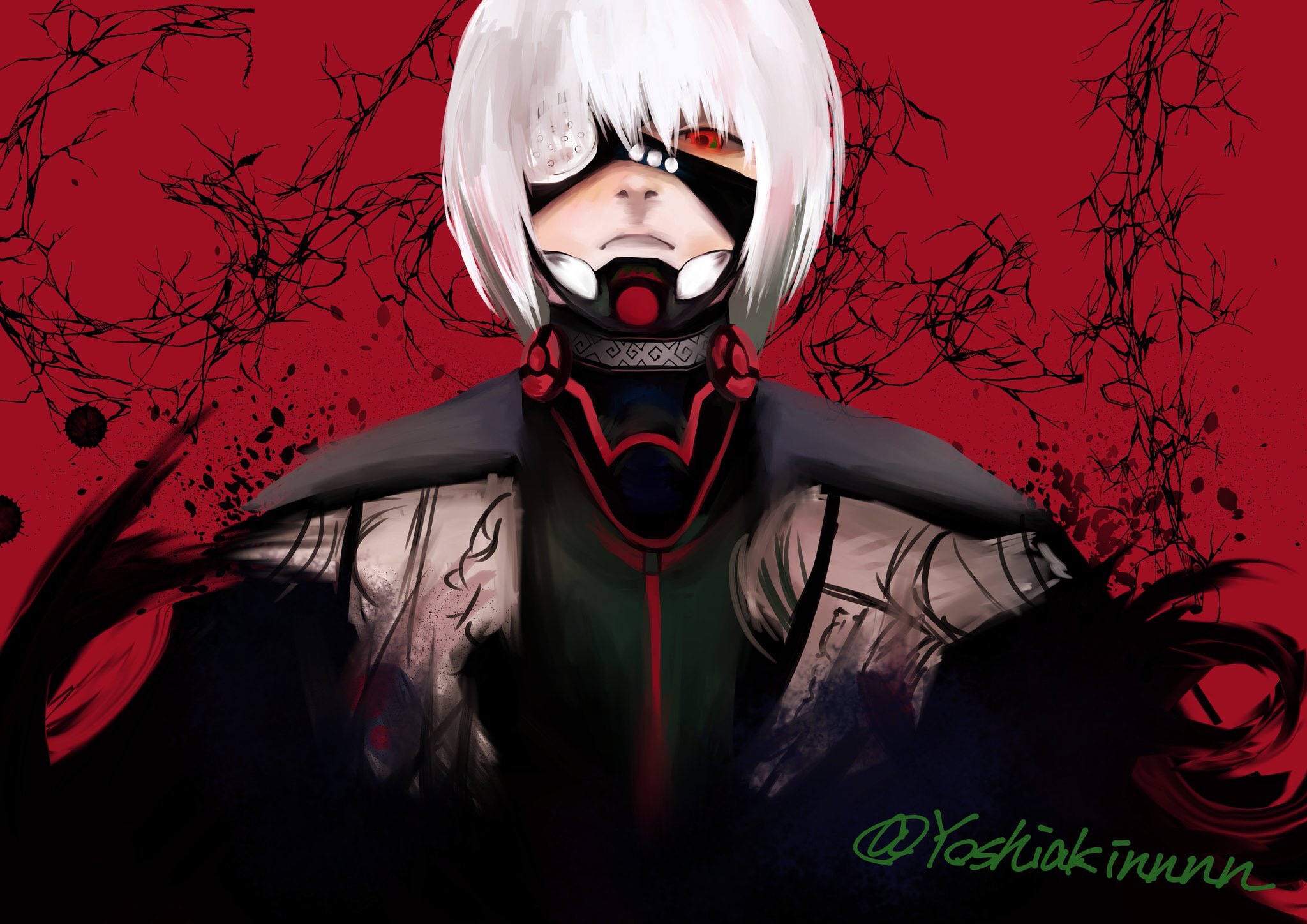 Handy-Wallpaper Animes, Tokyo Ghoul kostenlos herunterladen.