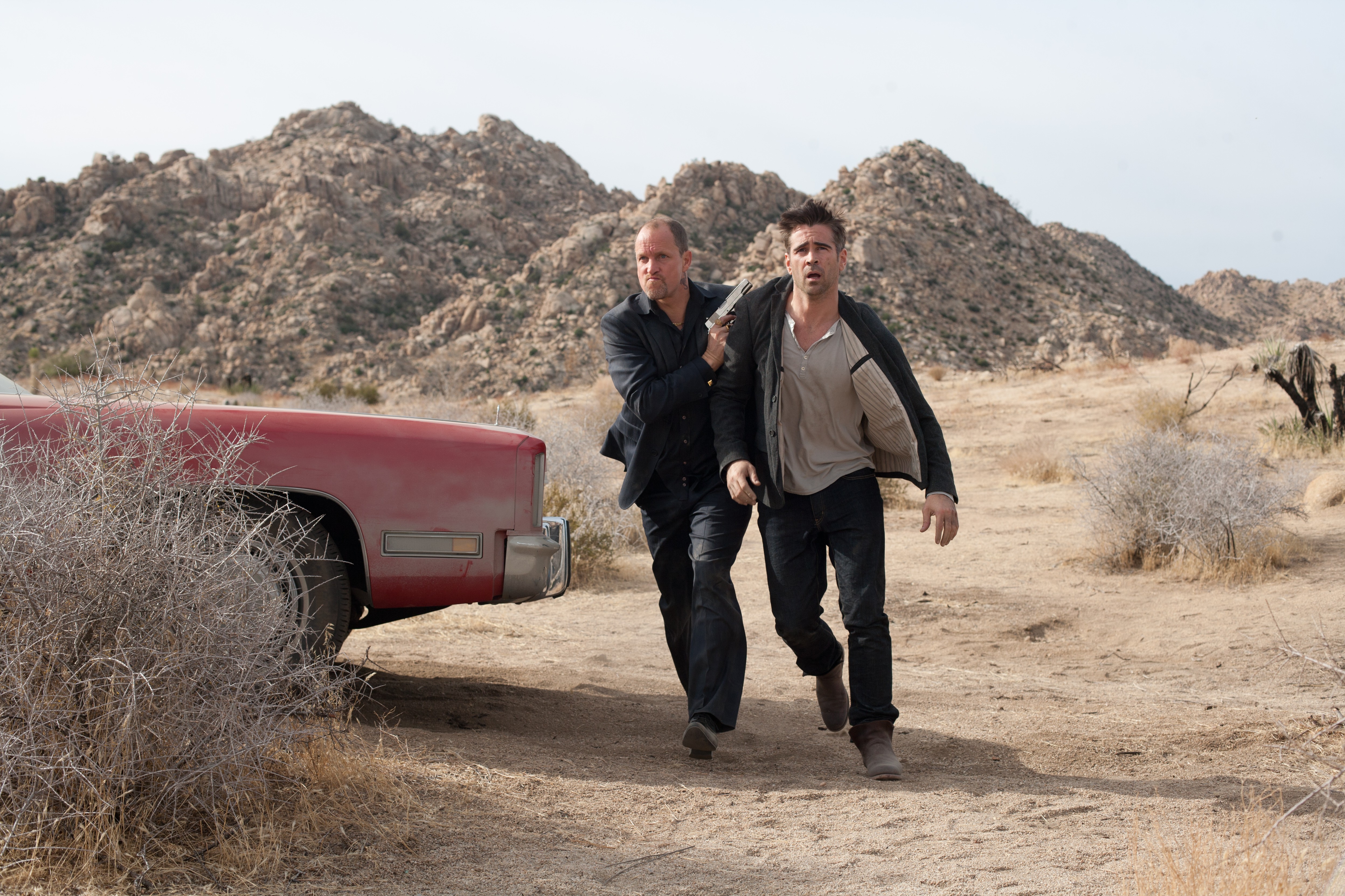 Free download wallpaper Colin Farrell, Movie, Woody Harrelson, Seven Psychopaths, Charlie (Seven Psychopaths), Marty (Seven Psychopaths) on your PC desktop