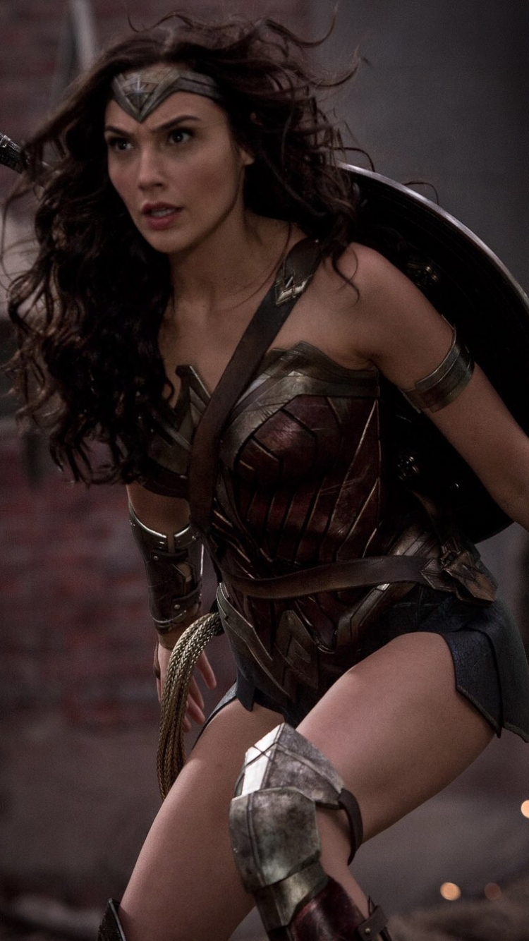 Descarga gratuita de fondo de pantalla para móvil de Películas, La Mujer Maravilla, Gal Gadot.