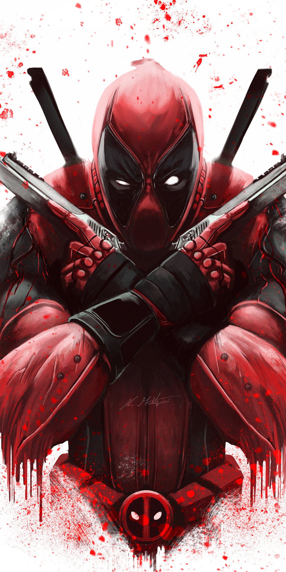 Handy-Wallpaper Deadpool, Comics kostenlos herunterladen.