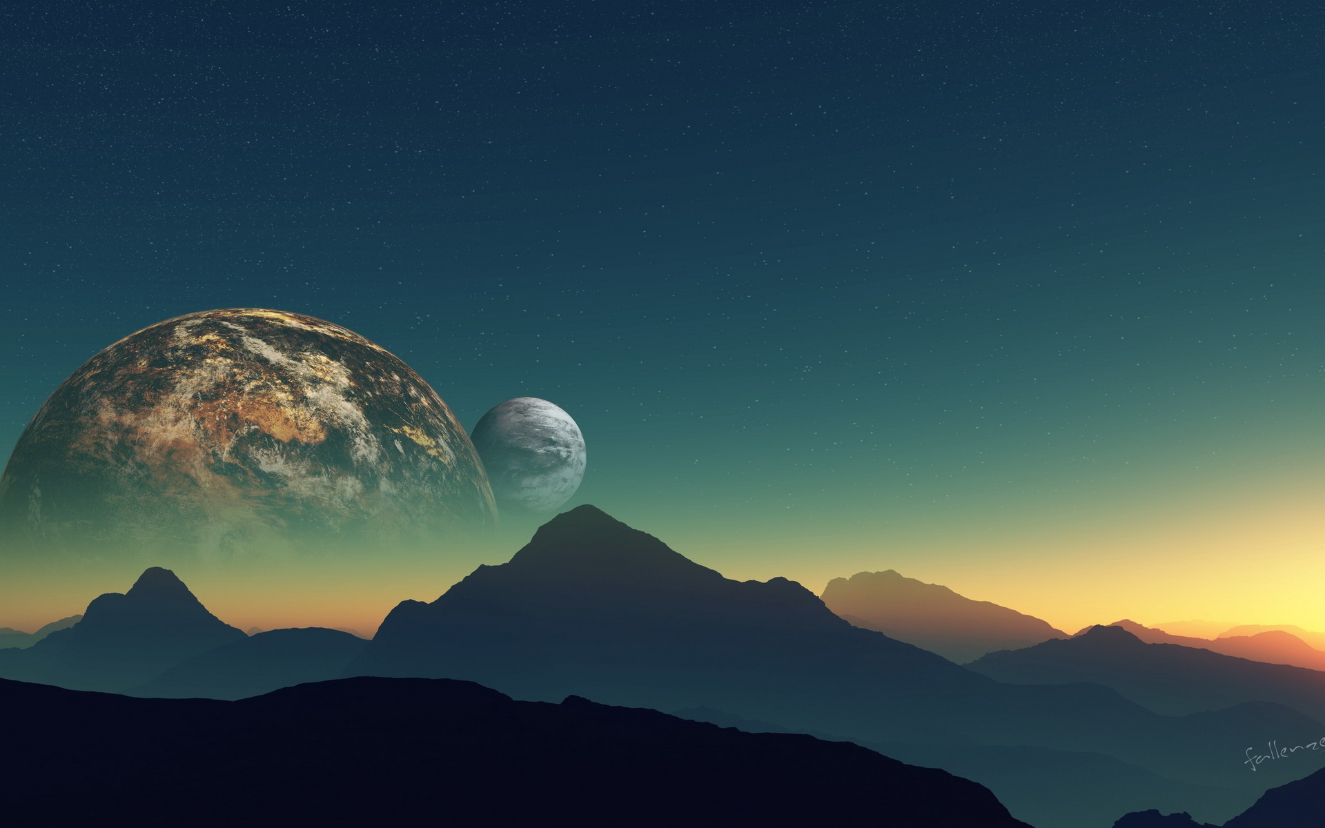 Baixe gratuitamente a imagem Ficção Científica, Ascensão Do Planeta na área de trabalho do seu PC