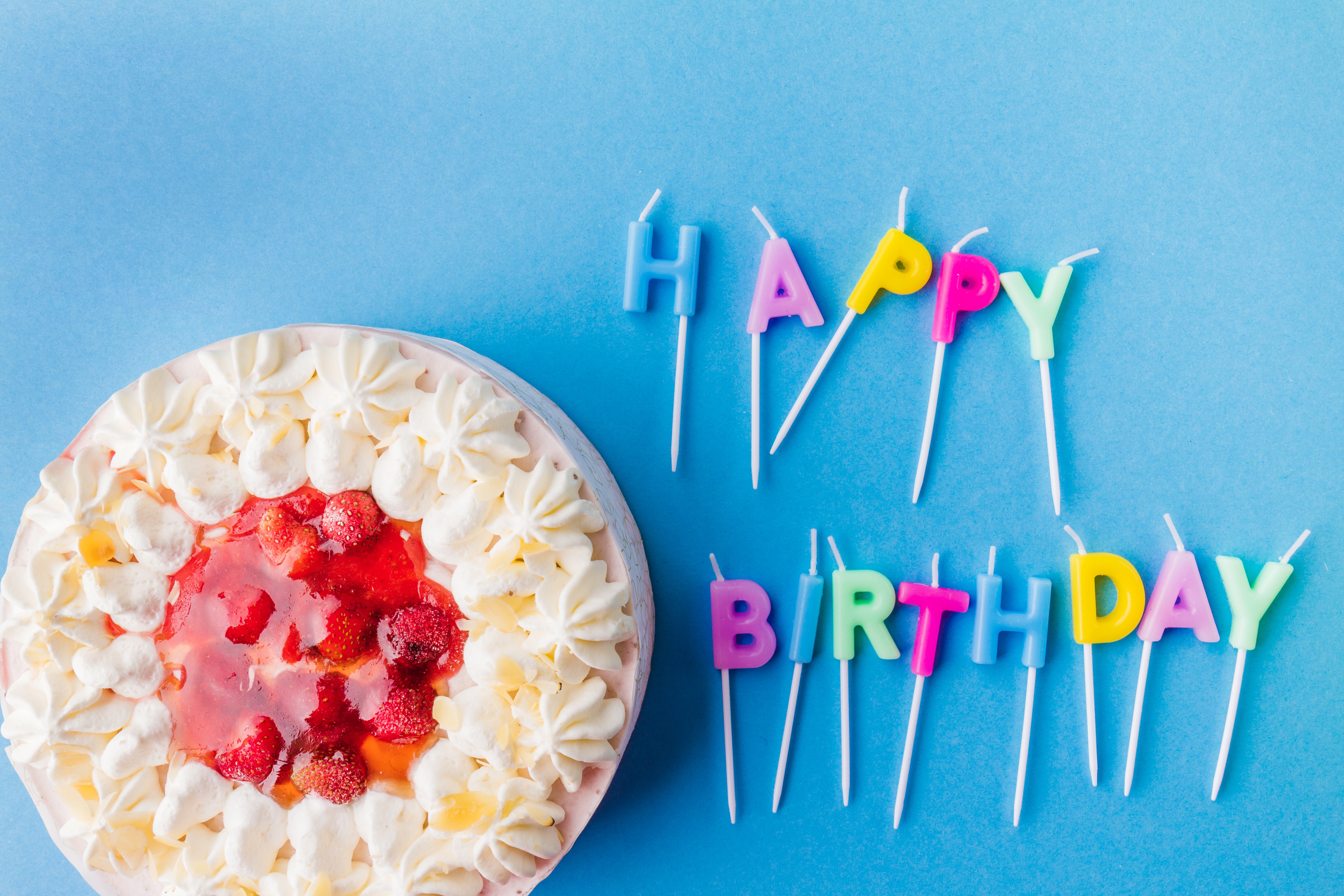 Laden Sie das Feiertage, Gebäck, Kuchen, Kerze, Geburtstag-Bild kostenlos auf Ihren PC-Desktop herunter