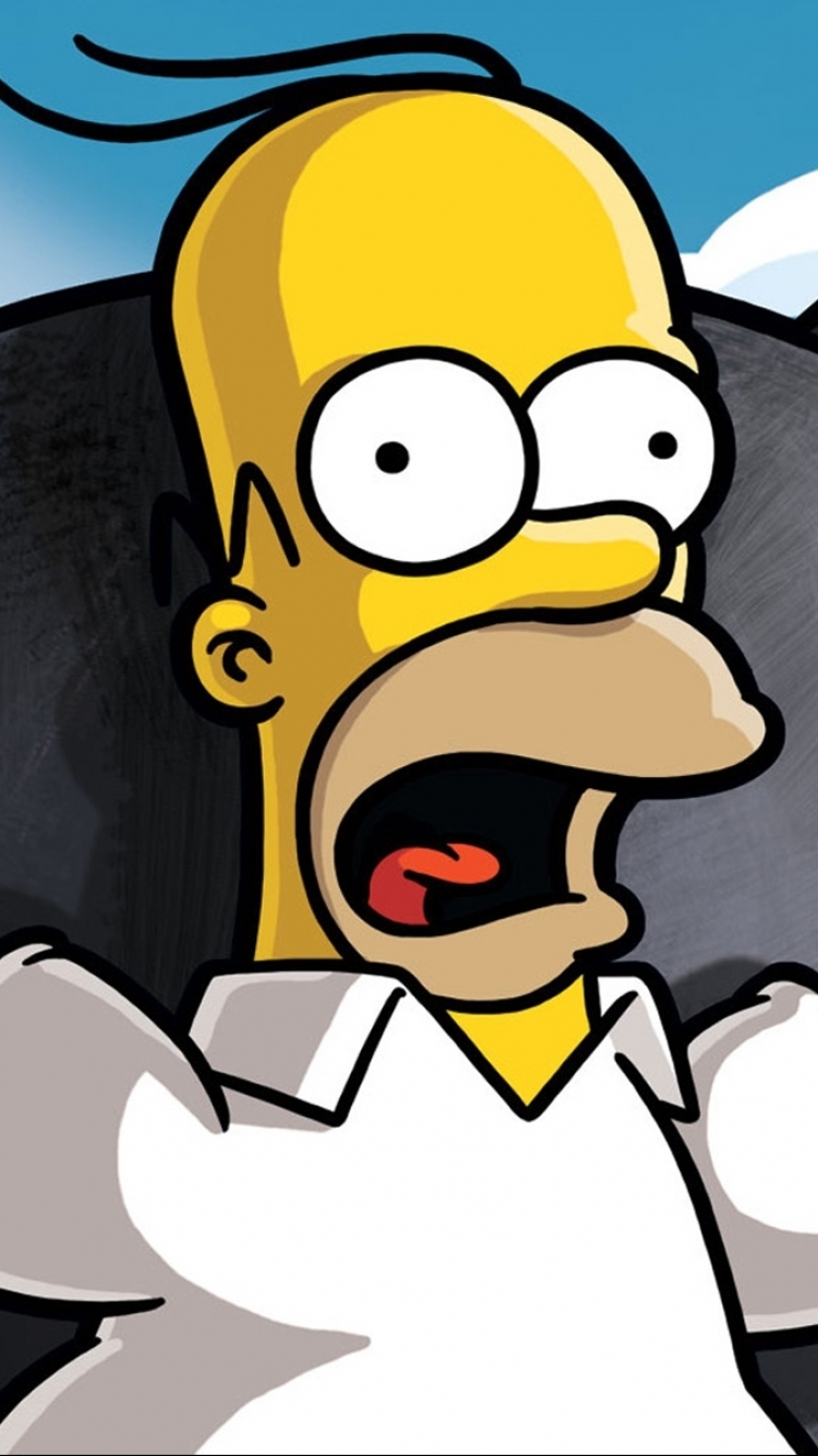 tv show, the simpsons movie, homer simpson, the simpsons phone wallpaper