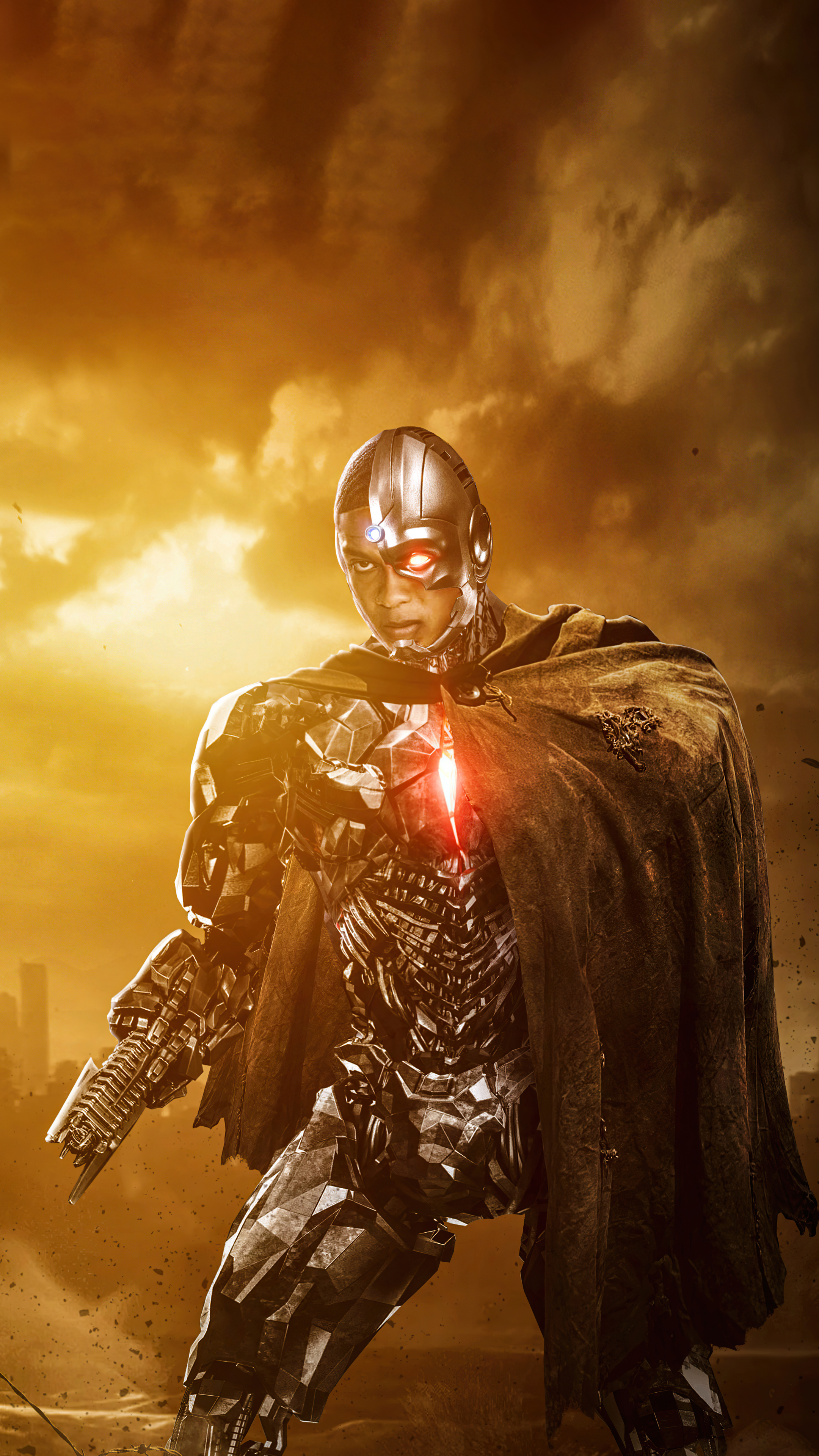 Handy-Wallpaper Filme, Cyborg (Dc Comics), Gerechtigkeitsliga, Zack Snyder: Justice League kostenlos herunterladen.