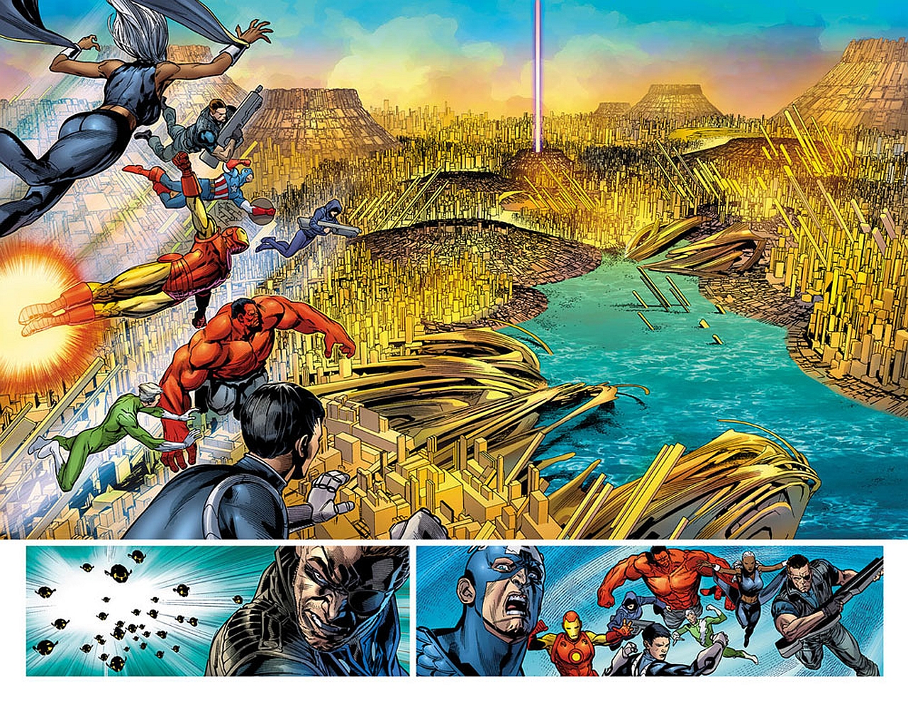 comics, age of ultron, captain america, hulk, iron man