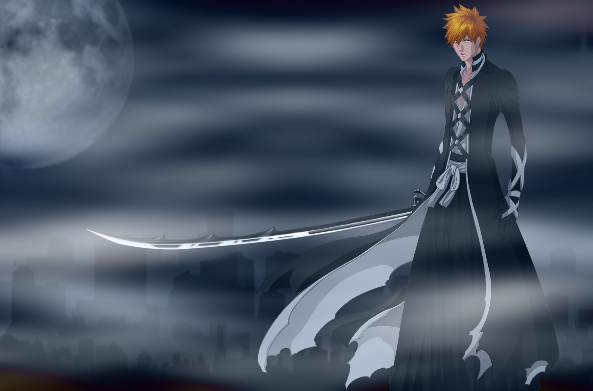 Download mobile wallpaper Bleach, Ichigo Kurosaki, Anime for free.