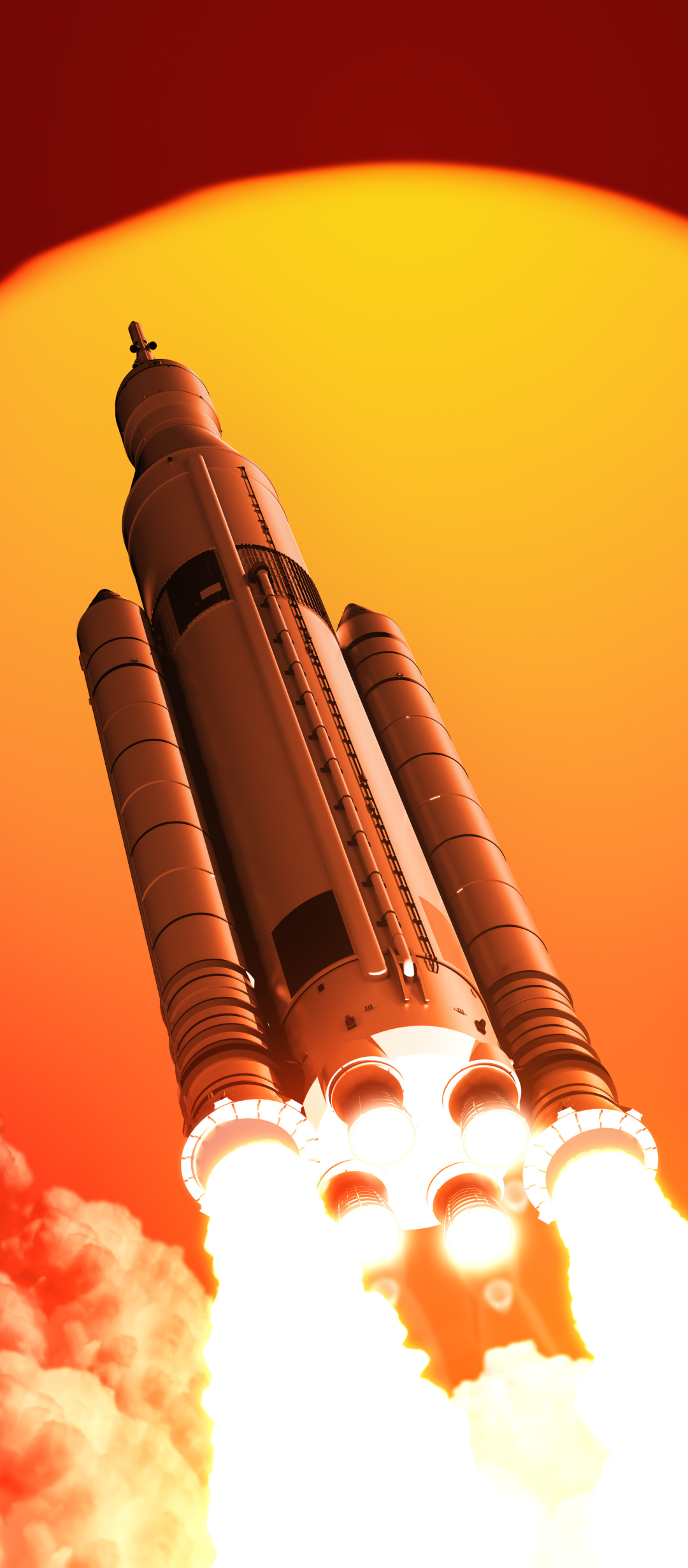 Download mobile wallpaper Rocket, Sci Fi for free.