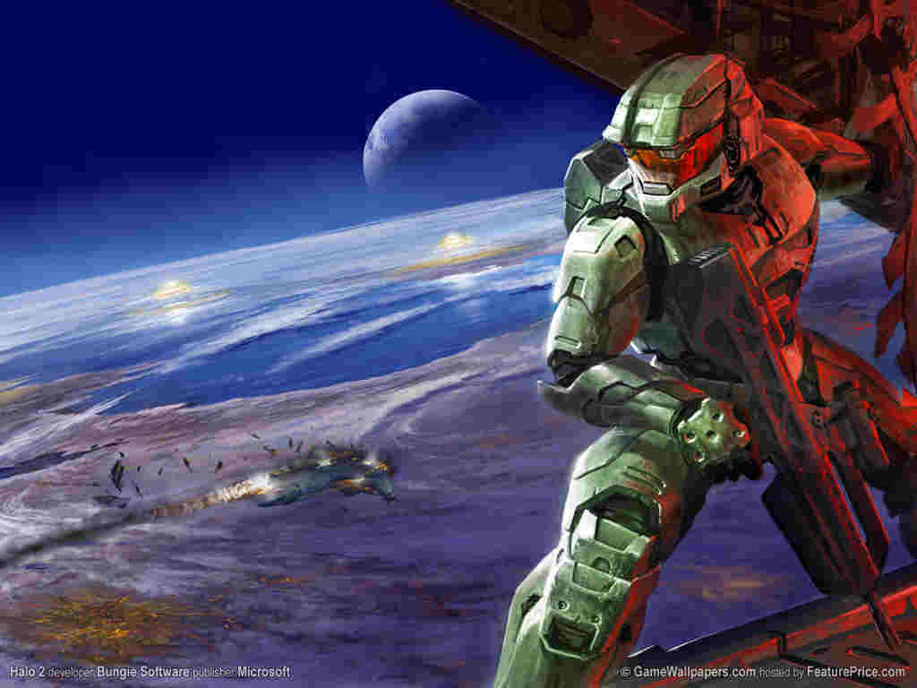 Популярні заставки і фони Halo 2 на комп'ютер