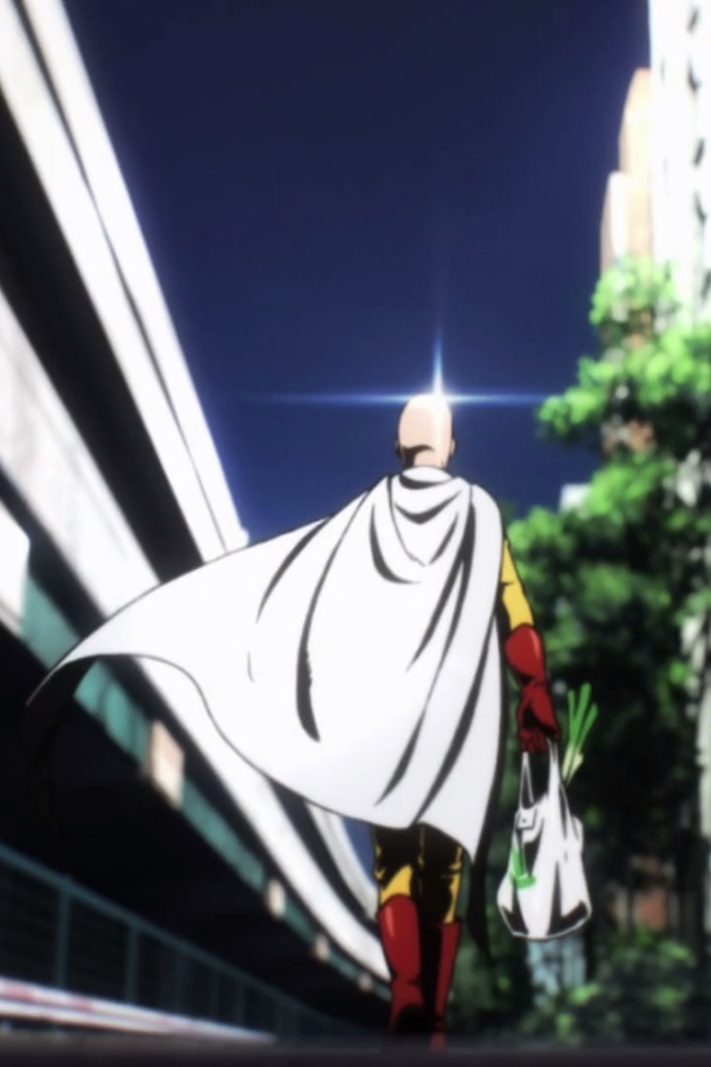 Descarga gratuita de fondo de pantalla para móvil de Animado, Saitama (Hombre De Un Solo Golpe), One Punch Man.