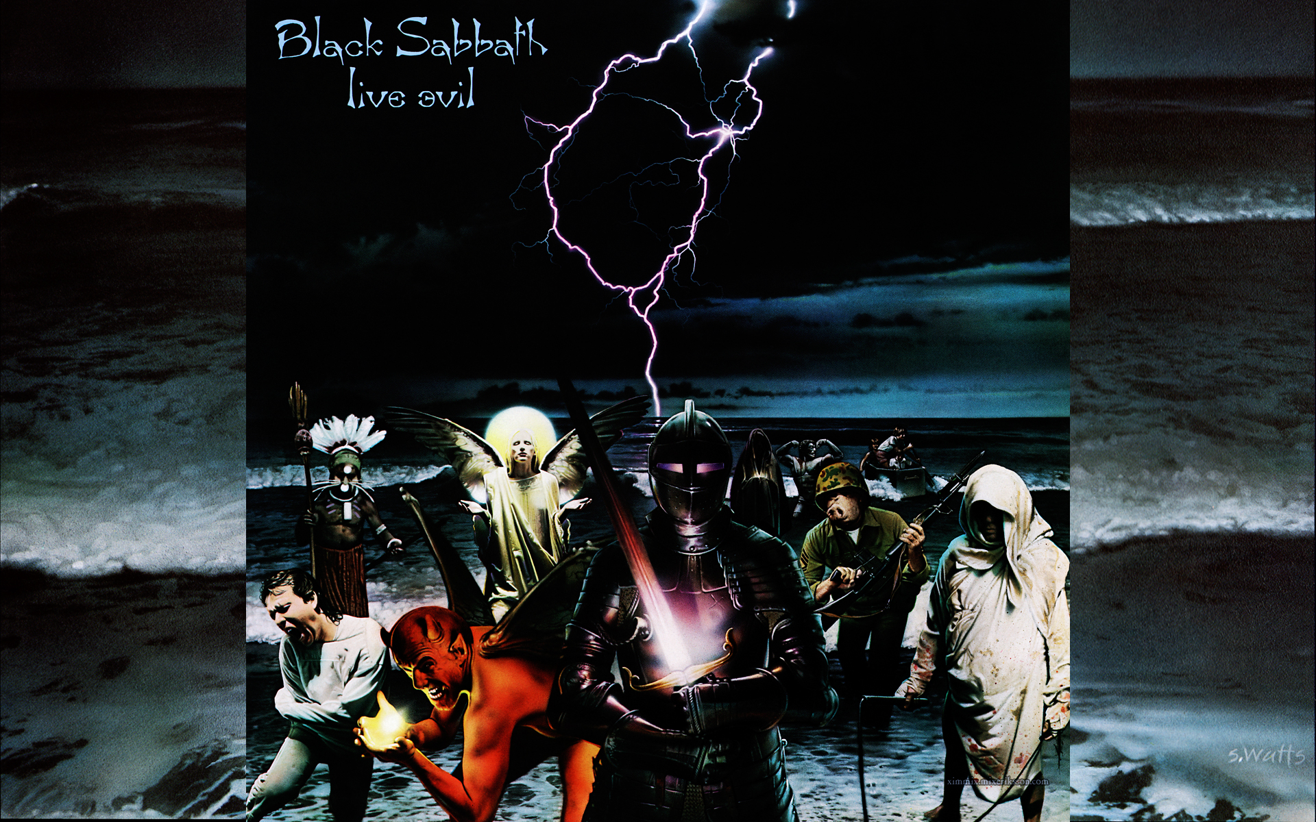 PC Wallpapers black sabbath, music, album cover, hard rock, heavy metal