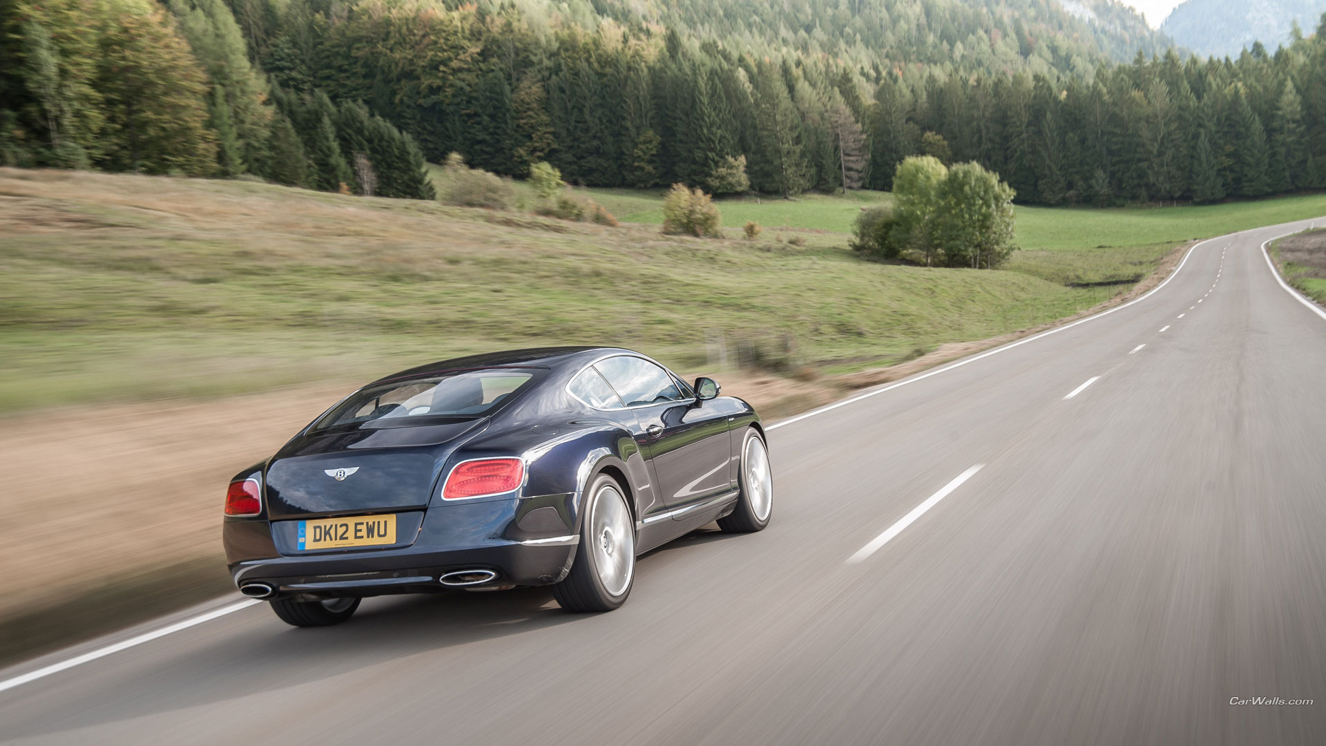 Скачать картинку Транспортные Средства, Bentley Continental Gt Скорость в телефон бесплатно.