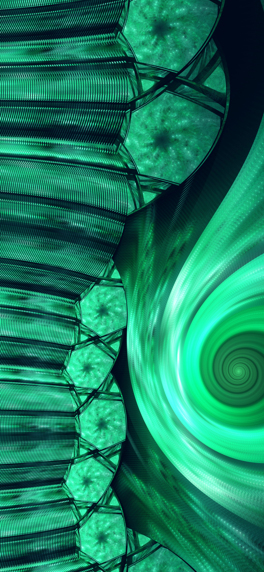 Download mobile wallpaper Abstract, Fractal, Swirl for free.