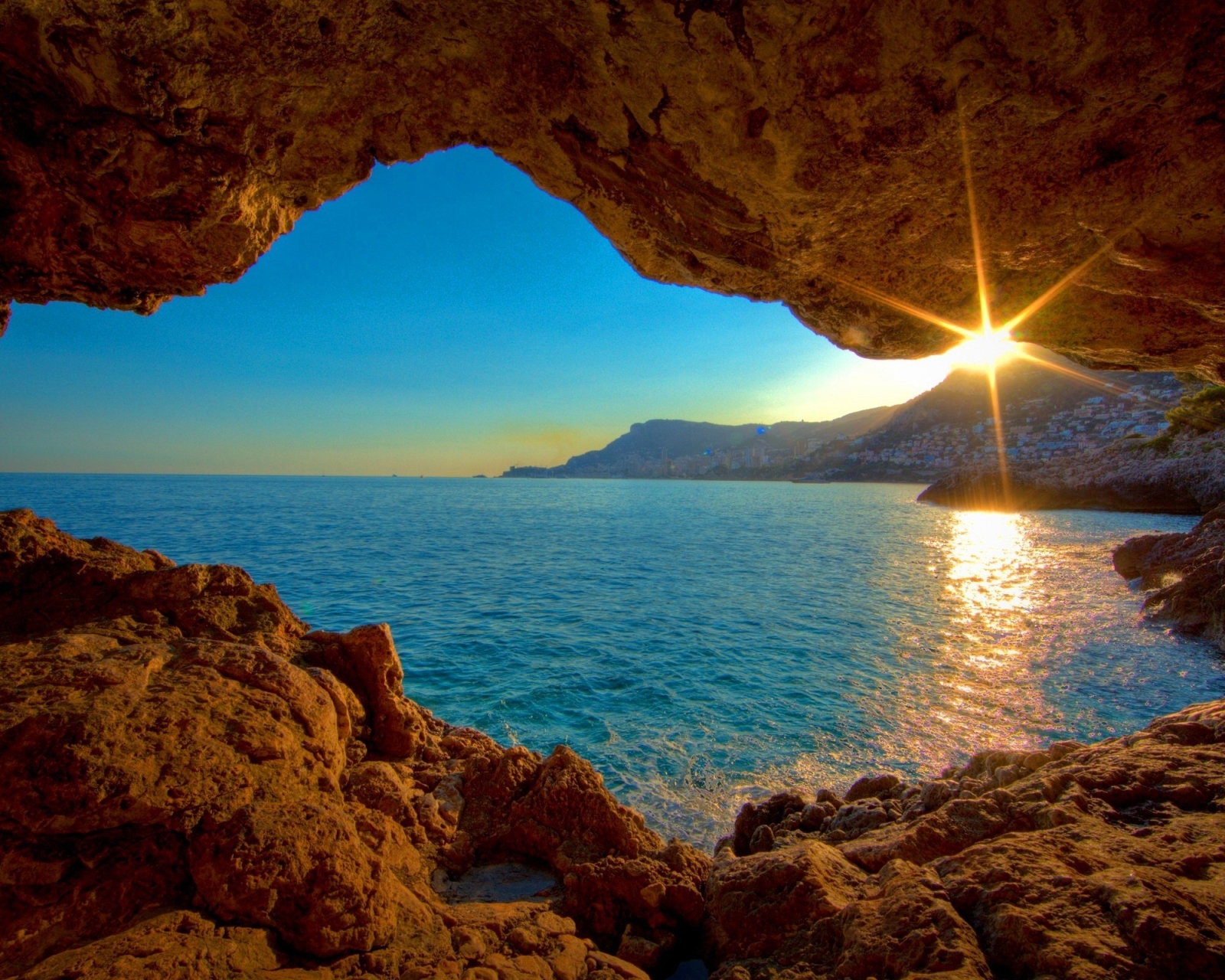 Laden Sie das Natur, Stadt, Ozean, Hdr, Sonnenlicht, Monaco, Sonnenuntergang, Sonne, Erde/natur, Großstadt-Bild kostenlos auf Ihren PC-Desktop herunter