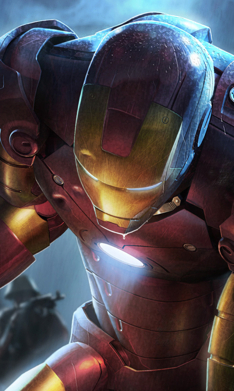 Handy-Wallpaper Iron Man, Comics kostenlos herunterladen.