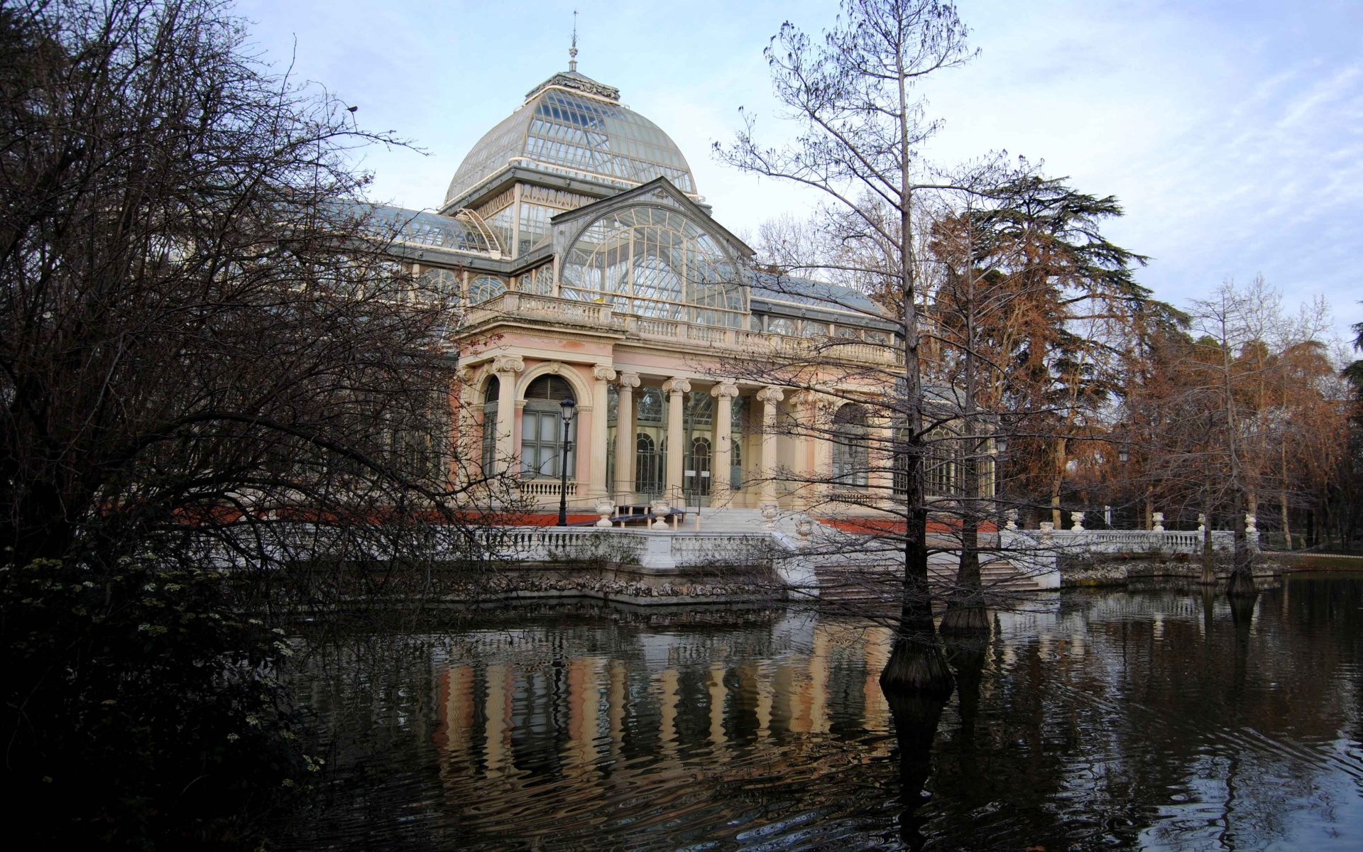 Téléchargez des papiers peints mobile Construction Humaine, Palais De Cristal (Madrid) gratuitement.