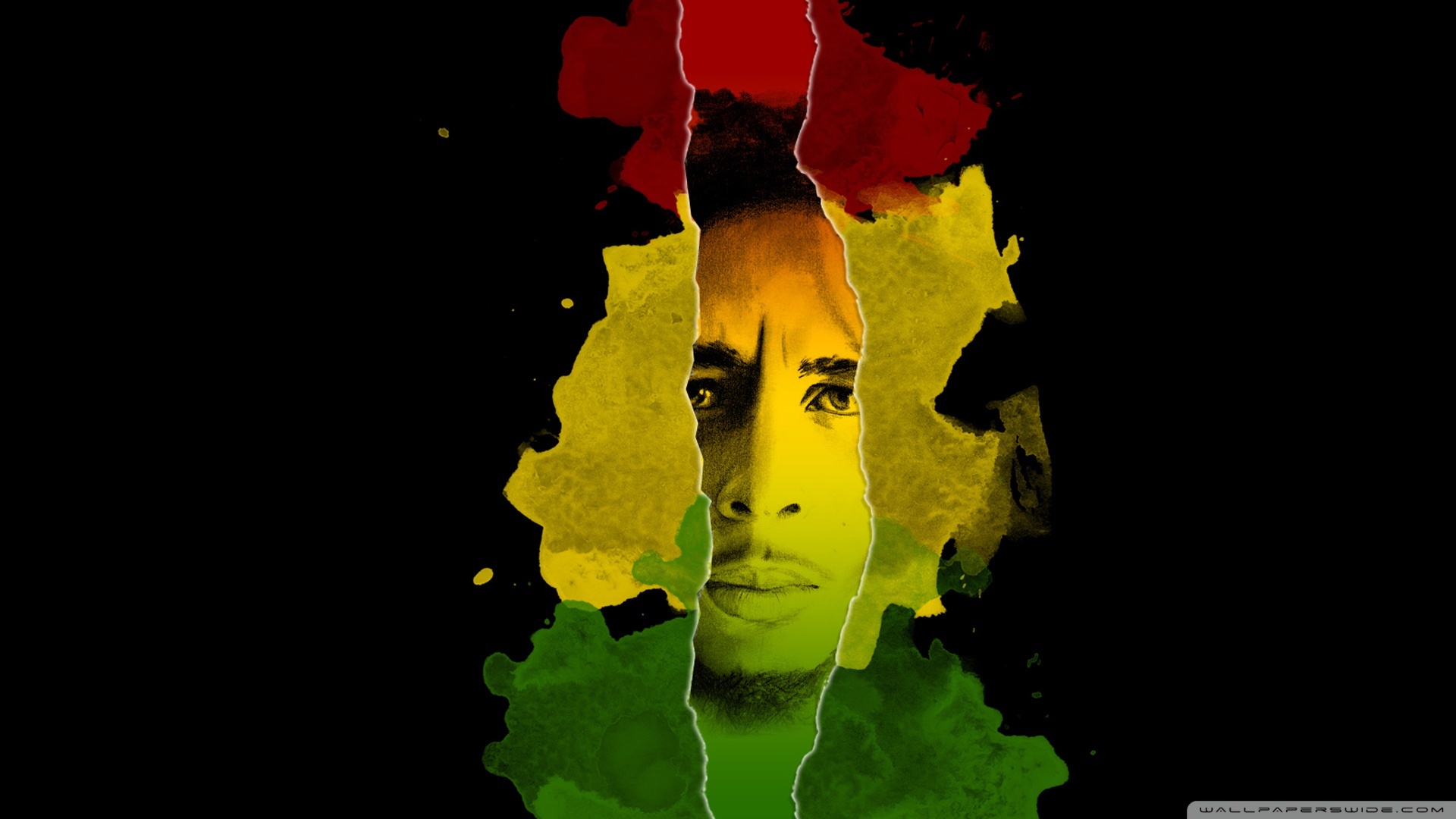 bob marley, music, people, background, artists, flags, men