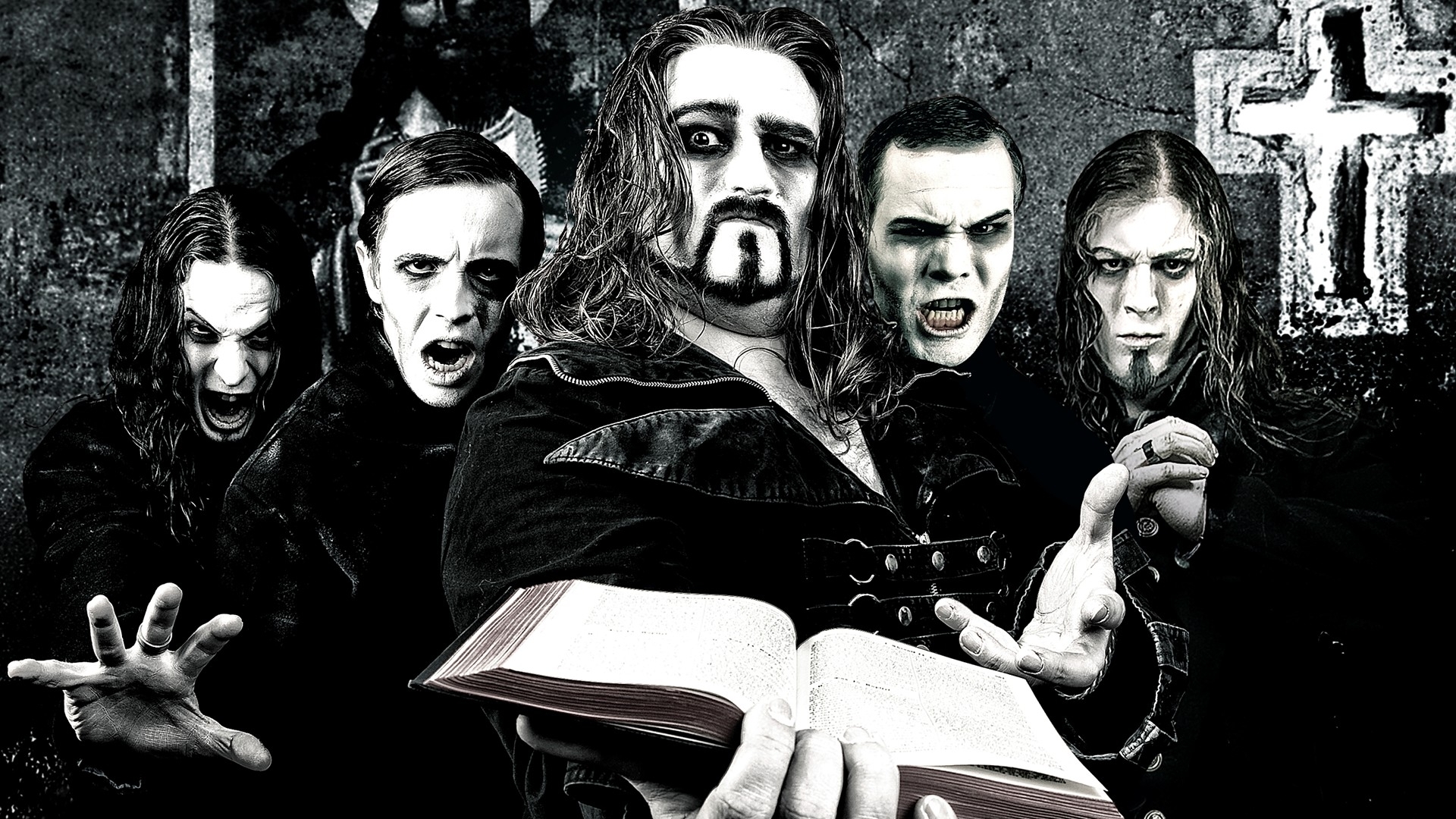 Download mobile wallpaper Powerwolf, Music for free.