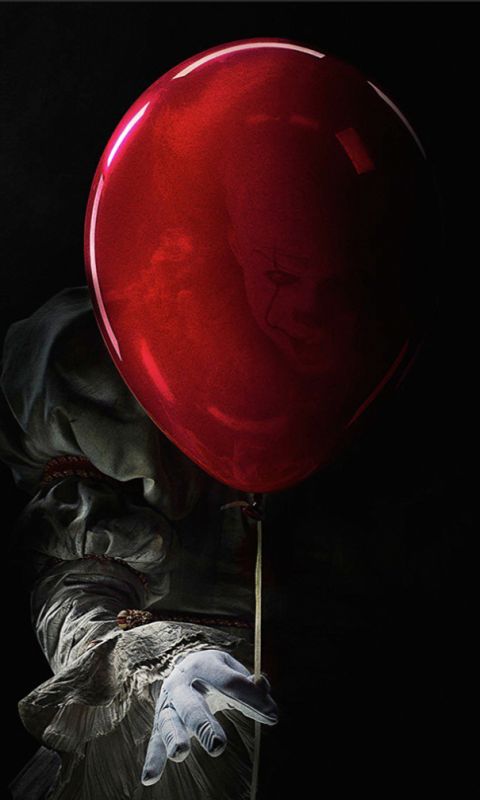Download mobile wallpaper Clown, Movie, Scary, Pennywise (It), It (2017) for free.