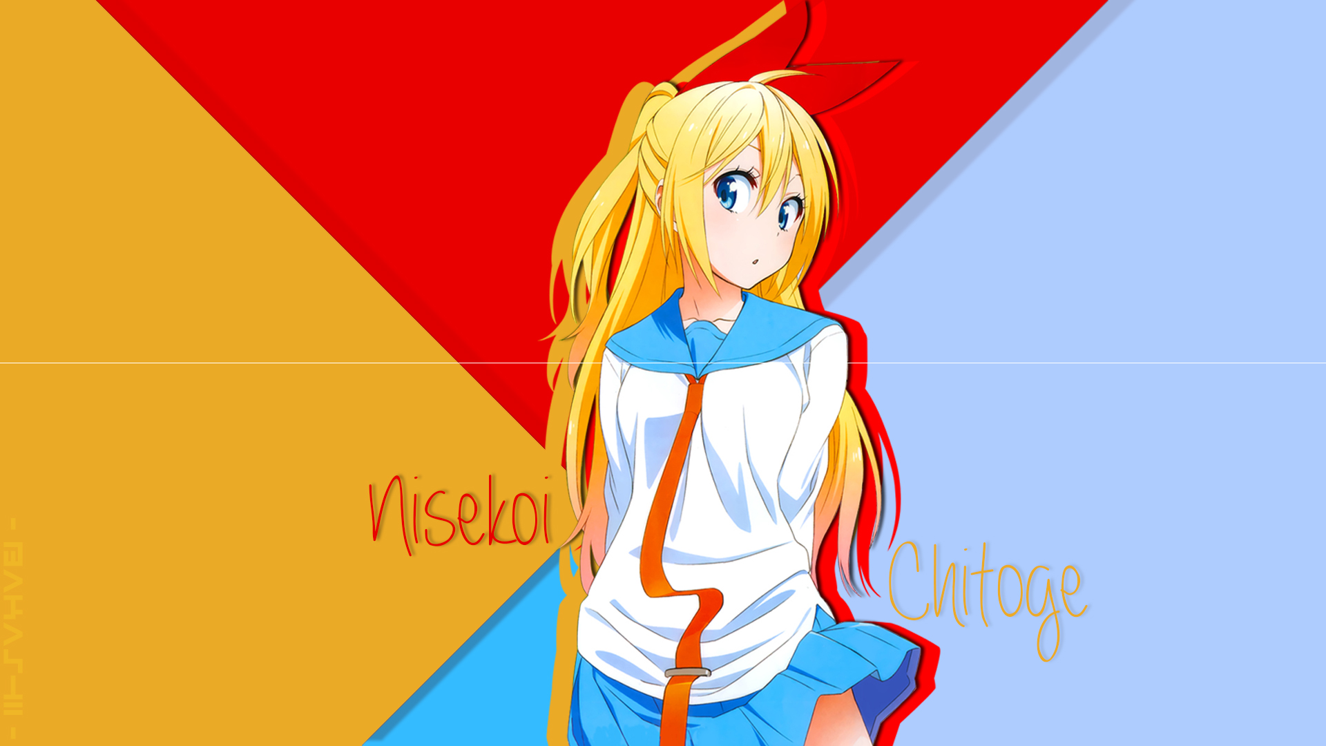 Laden Sie das Animes, Chitoge Kirisaki, Nisekoi-Bild kostenlos auf Ihren PC-Desktop herunter