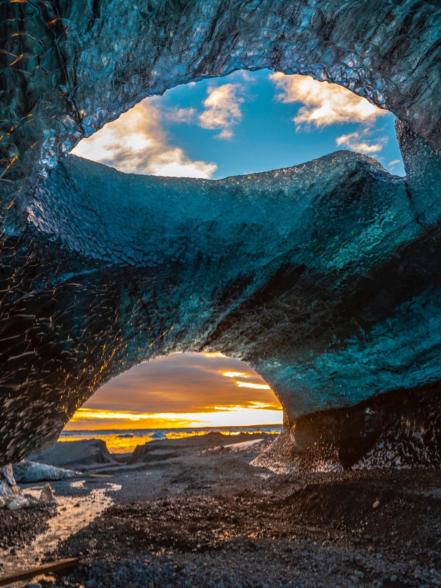 Baixe gratuitamente a imagem Gelo, Caverna, Terra/natureza na área de trabalho do seu PC