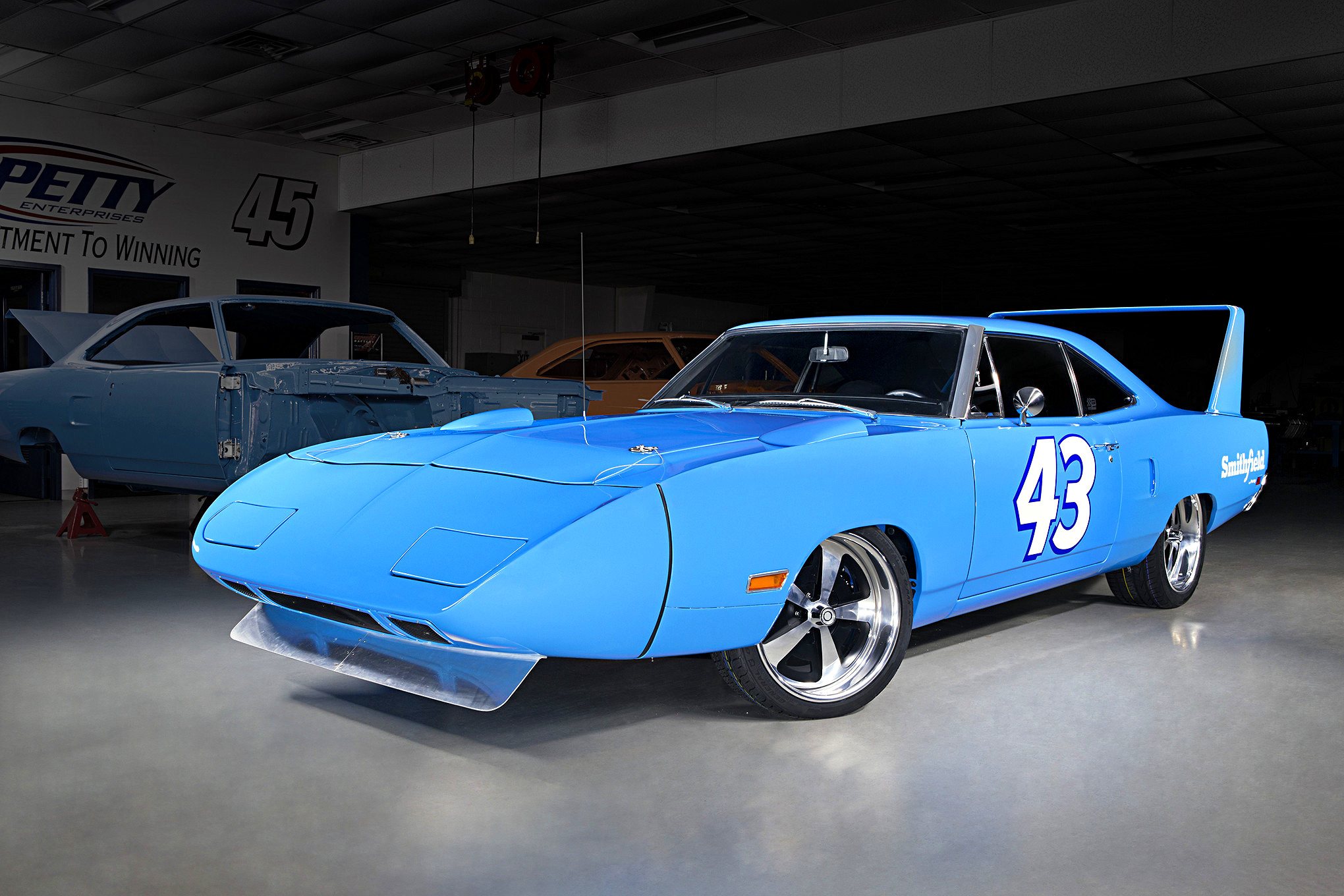 Download mobile wallpaper Car, Muscle Car, Plymouth, Race Car, Nascar, Mopar, Vehicles, Plymouth Superbird for free.