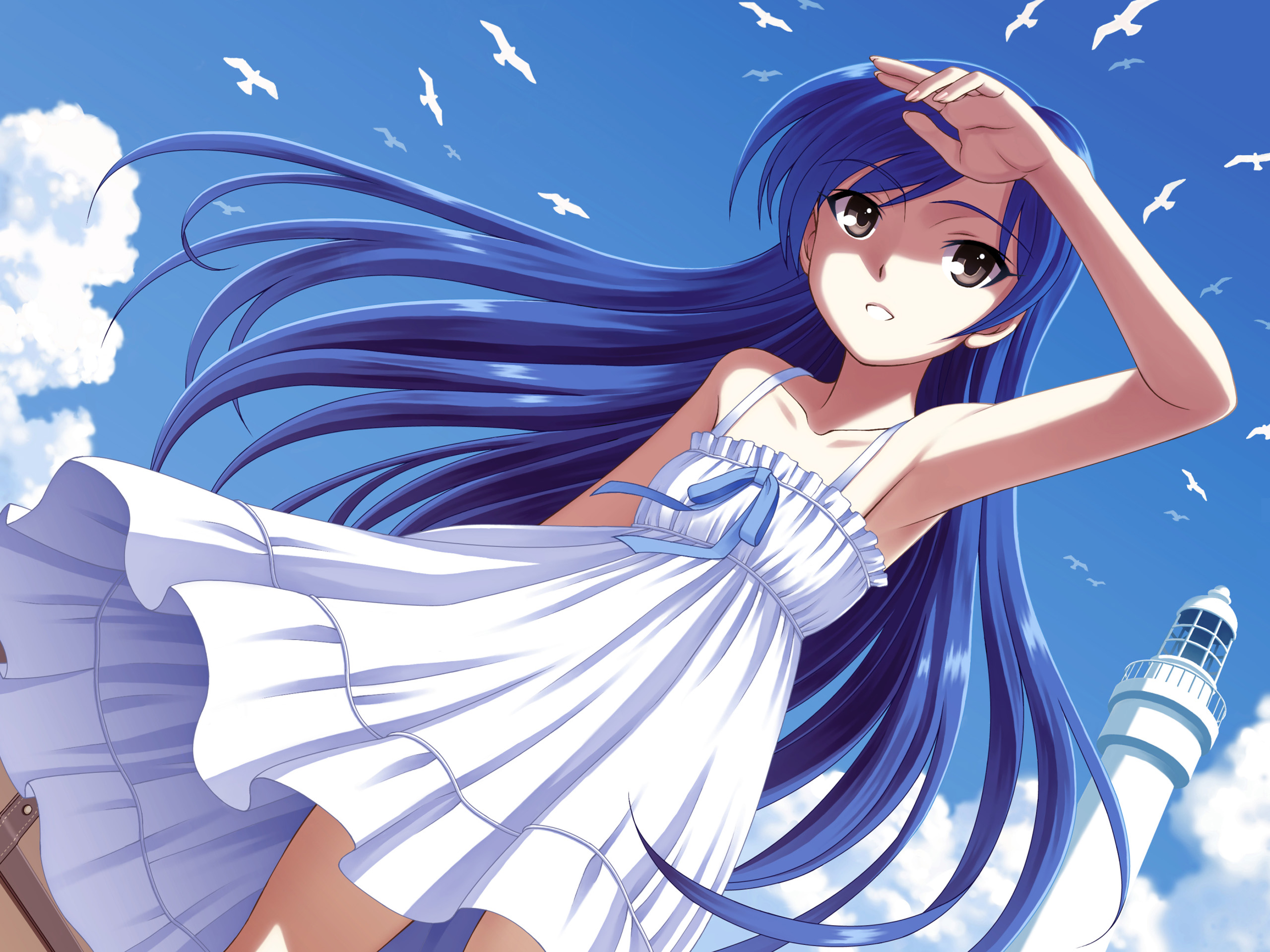 Free download wallpaper Anime, Chihaya Kisaragi, The Idolm@ster on your PC desktop