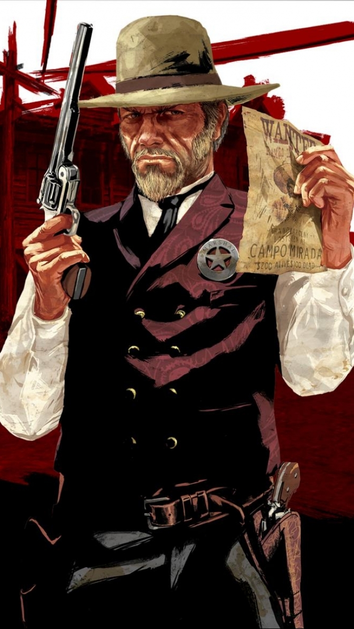 Handy-Wallpaper Computerspiele, Red Dead Redemption, Roter Tot kostenlos herunterladen.