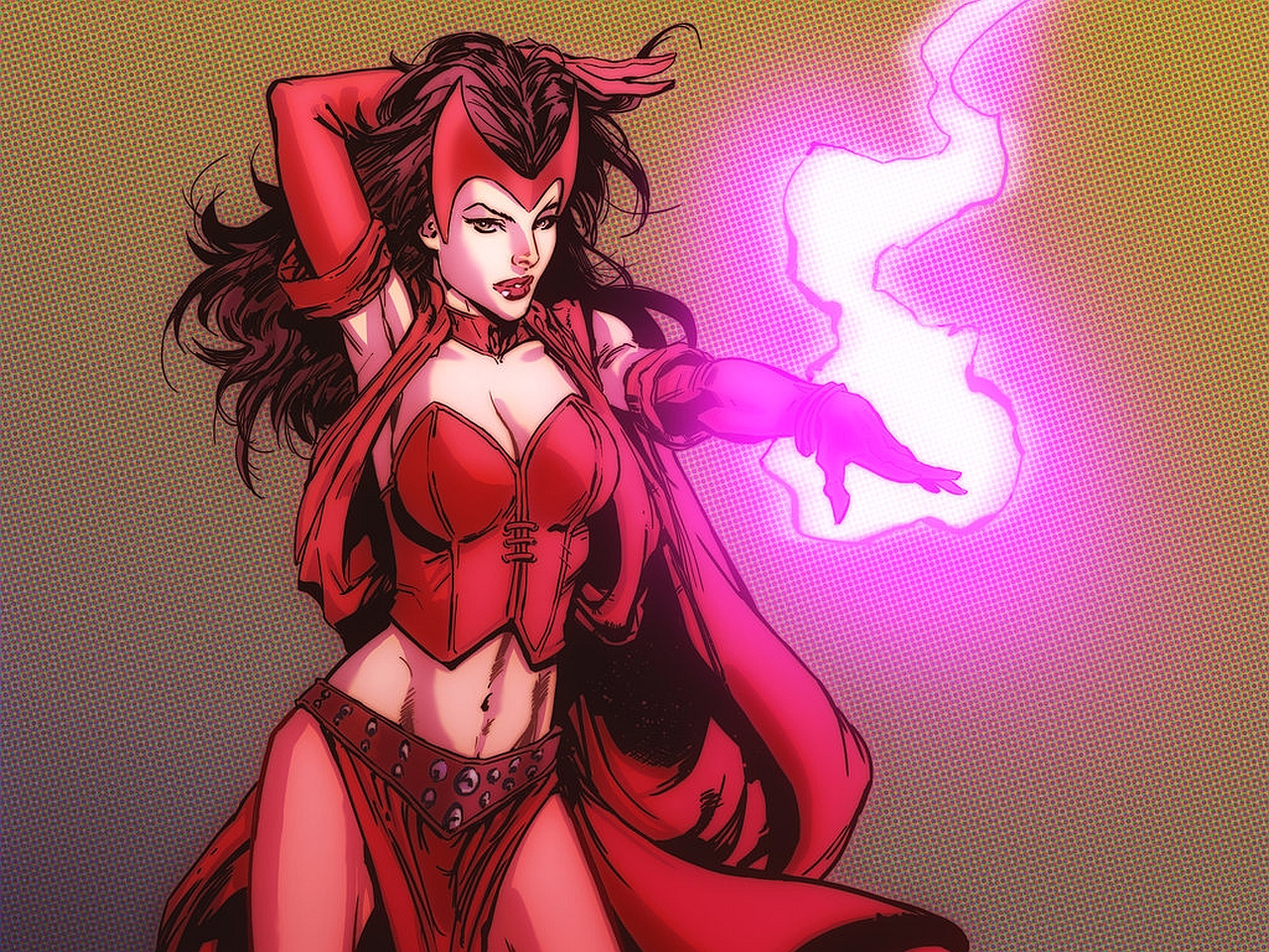 Panoramic Wallpapers Scarlet Witch 
