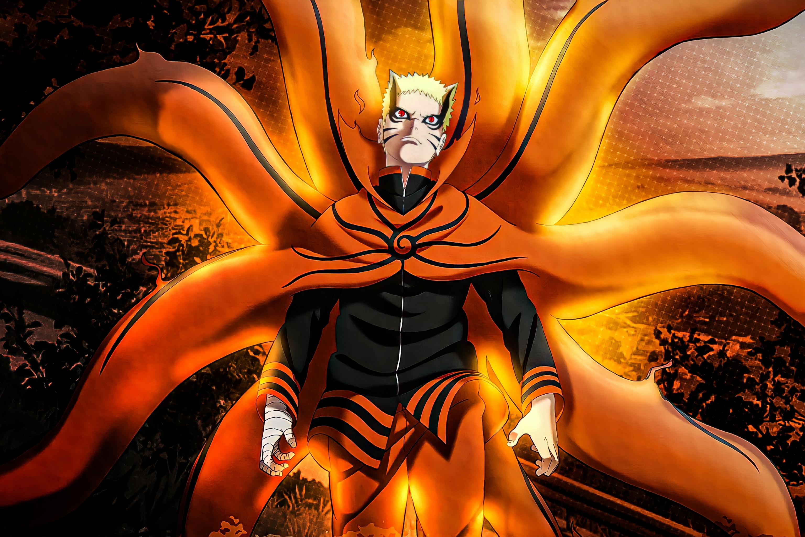 Baixar papel de parede para celular de Anime, Naruto, Naruto Uzumaki, Boruto, Modo Baryon (Naruto) gratuito.