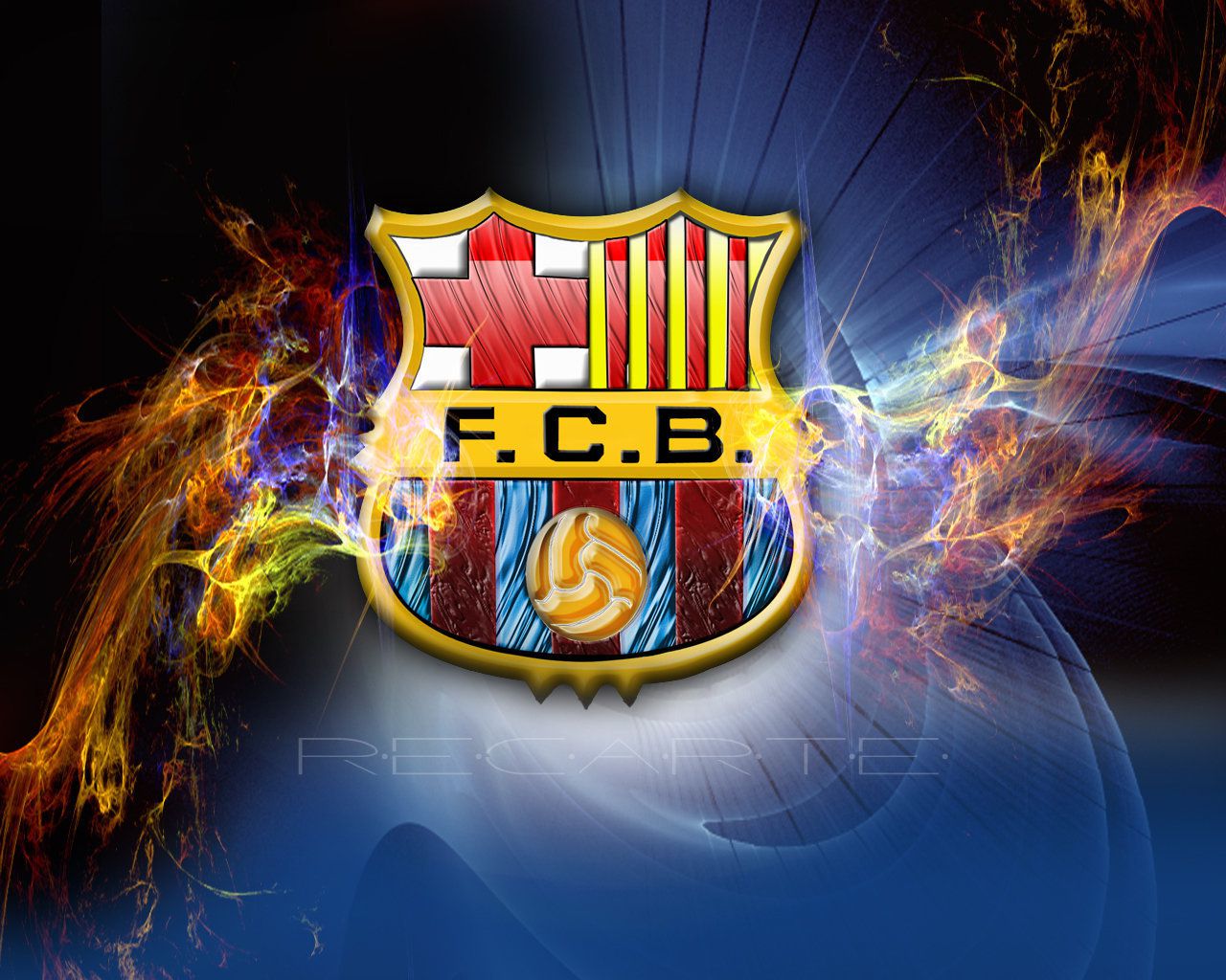 Популярные заставки и фоны Футбольный Клуб Барселона на компьютер