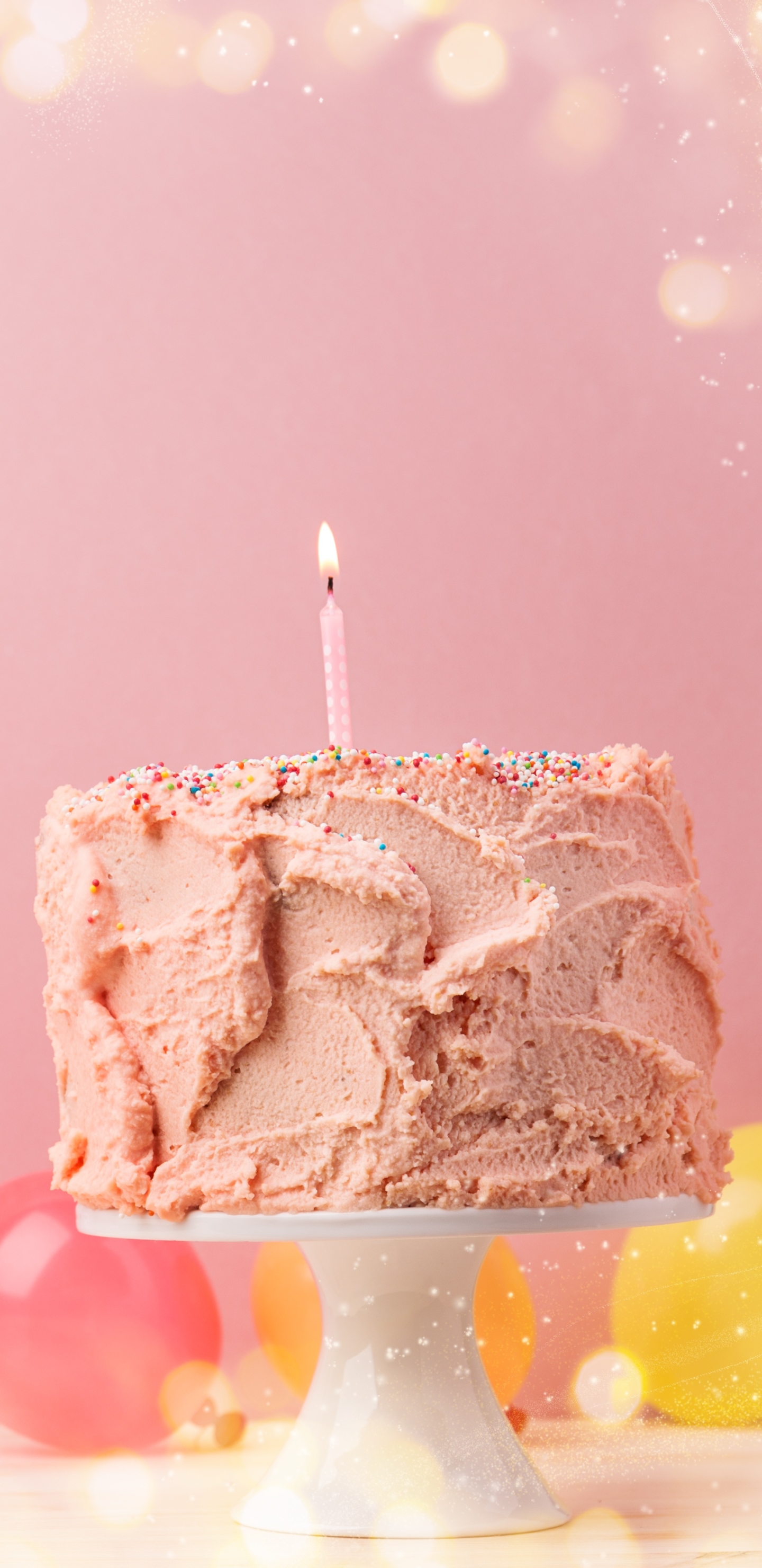 Download mobile wallpaper Food, Cake, Candle for free.