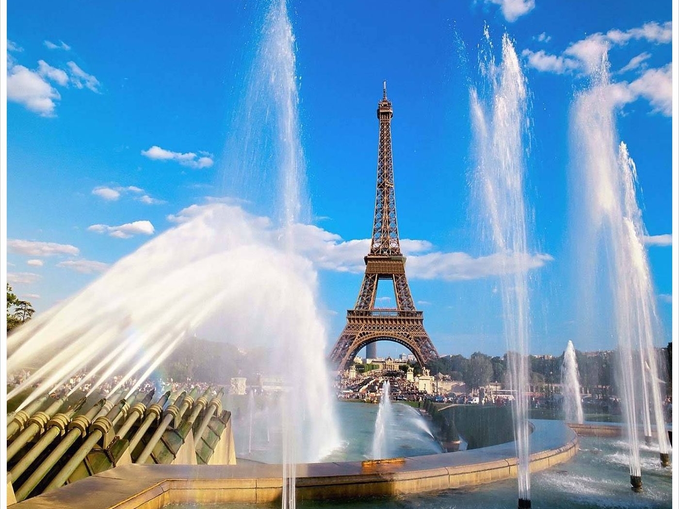 28129 скачать обои париж, города, эйфелева башня, пейзаж, архитектура, синие - заставки и картинки бесплатно