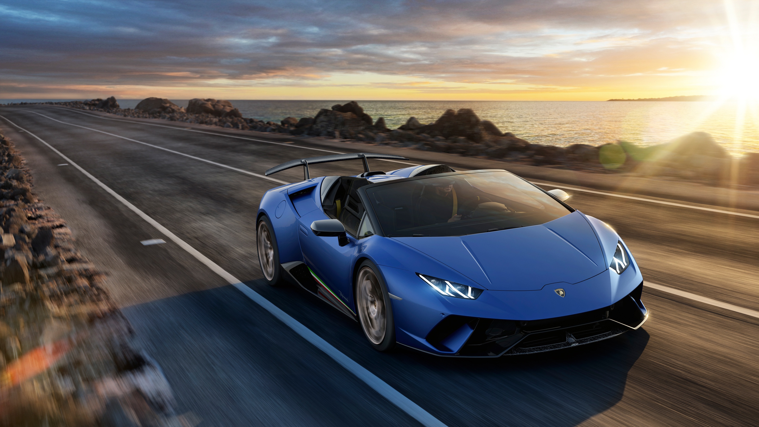 Téléchargez gratuitement l'image Lamborghini, Voiture, Supercar, Lamborghini Huracan Performante, Véhicules sur le bureau de votre PC