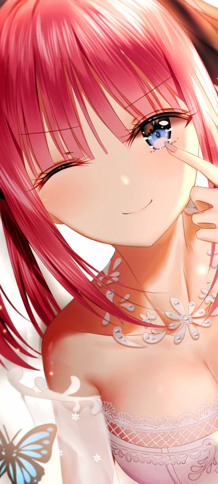 Download mobile wallpaper Anime, Wedding Dress, The Quintessential Quintuplets, Nino Nakano for free.