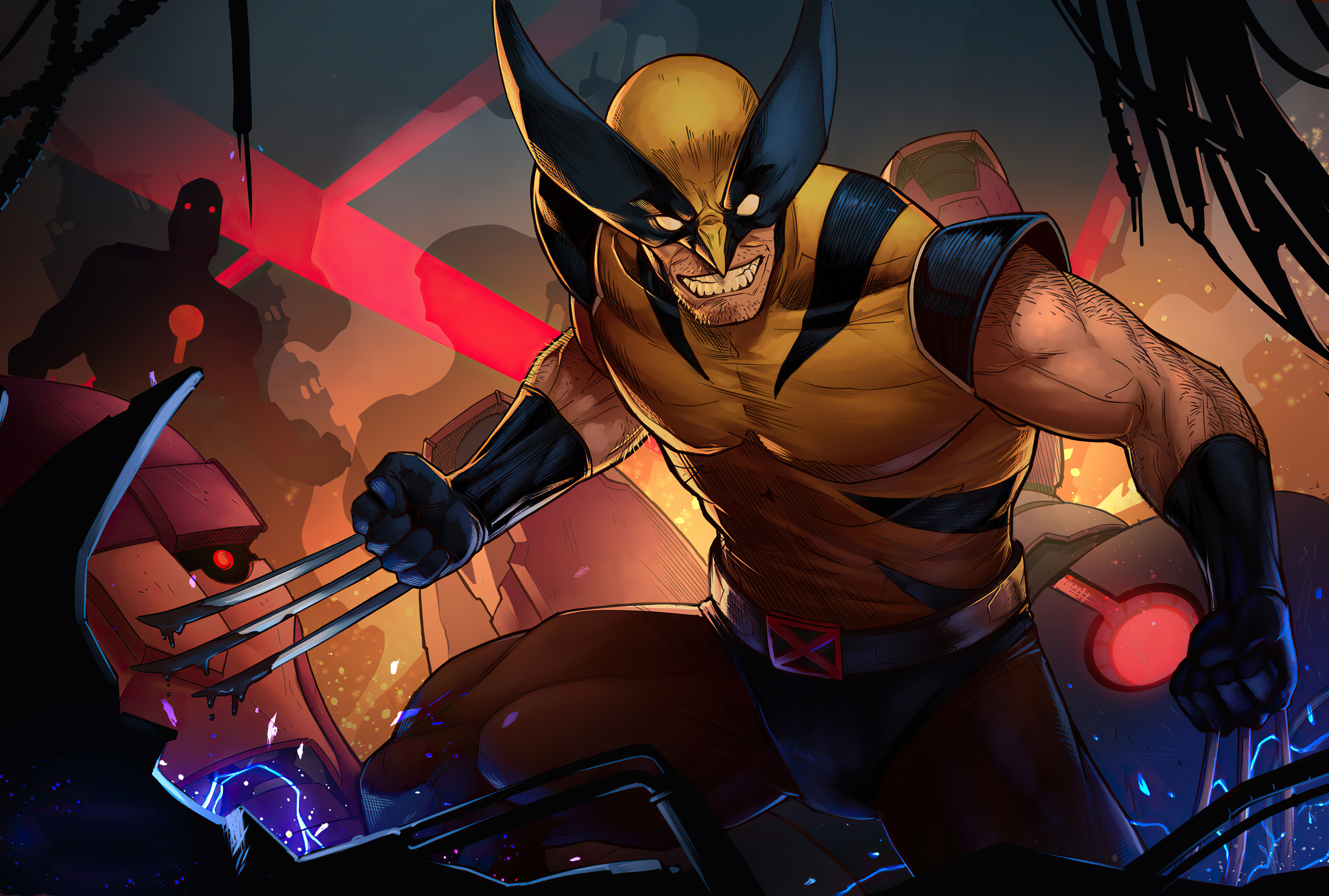 Free download wallpaper X Men, Mutant, Wolverine, Comics, Logan James Howlett on your PC desktop
