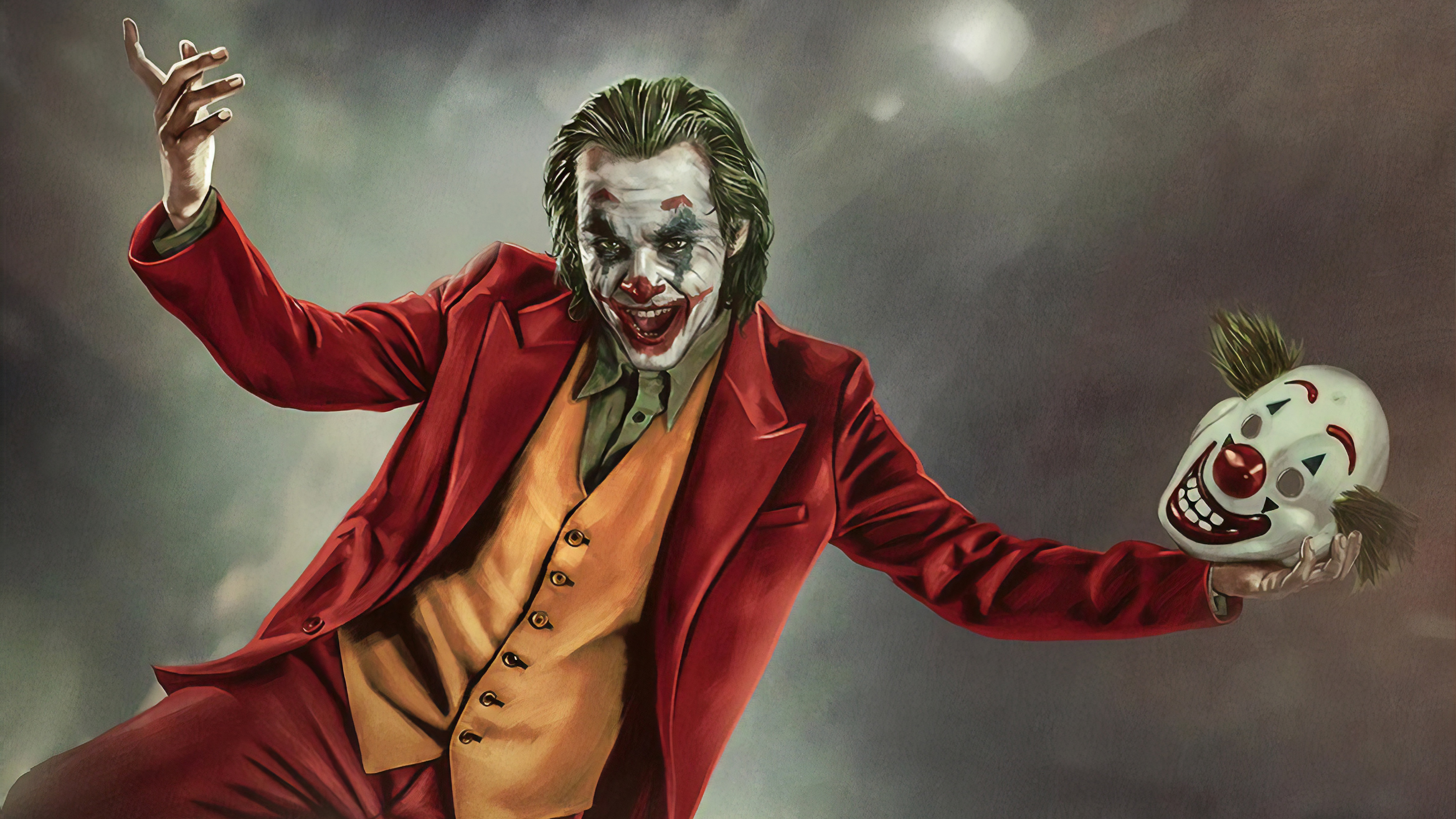 Laden Sie das Joker, Maske, Filme-Bild kostenlos auf Ihren PC-Desktop herunter