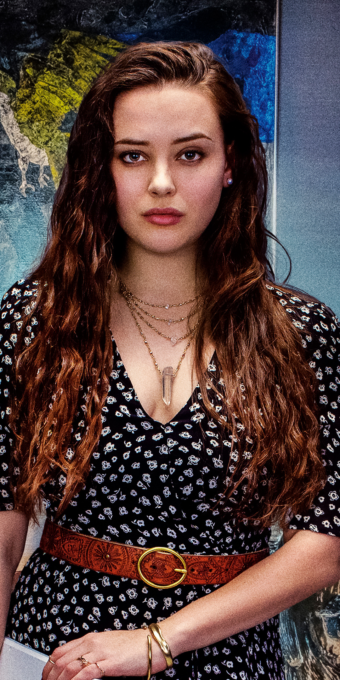 Download mobile wallpaper Movie, Actress, Australian, Katherine Langford, Knives Out for free.
