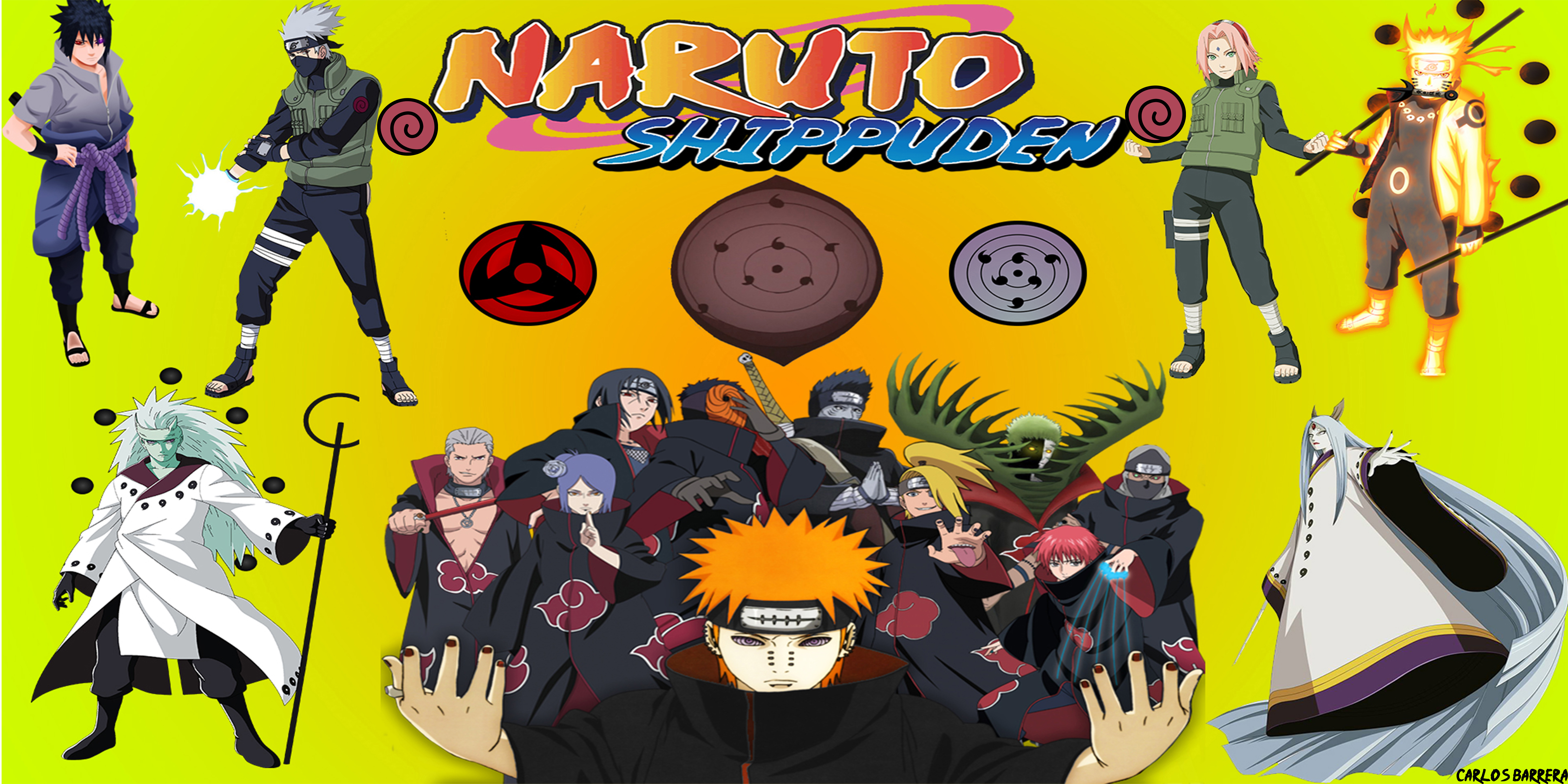 Download mobile wallpaper Anime, Naruto, Sakura Haruno, Pain (Naruto) for free.