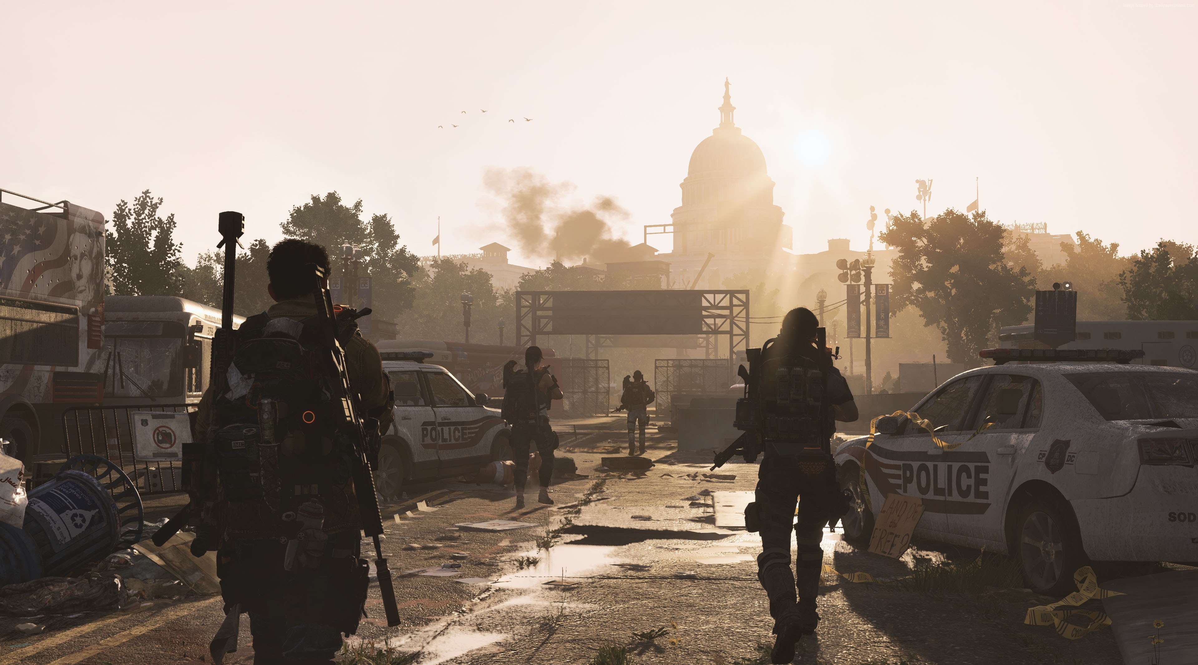video game, tom clancy's the division 2, rifle, soldier