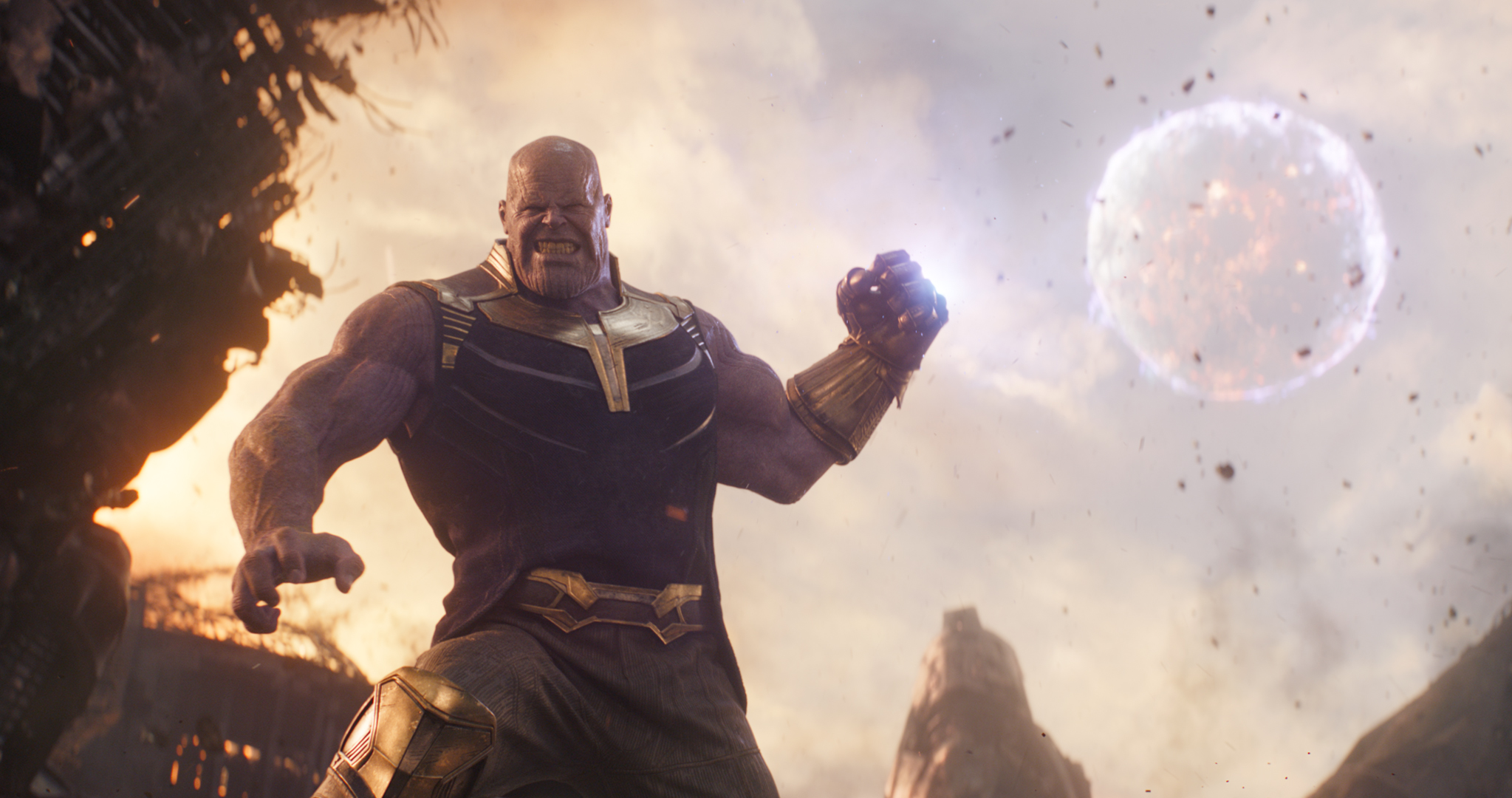 Téléchargez des papiers peints mobile Film, Thanos, Avengers: Infinity War gratuitement.