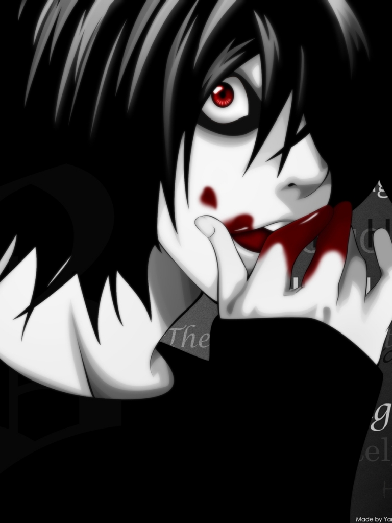 anime, death note, bb (death note)
