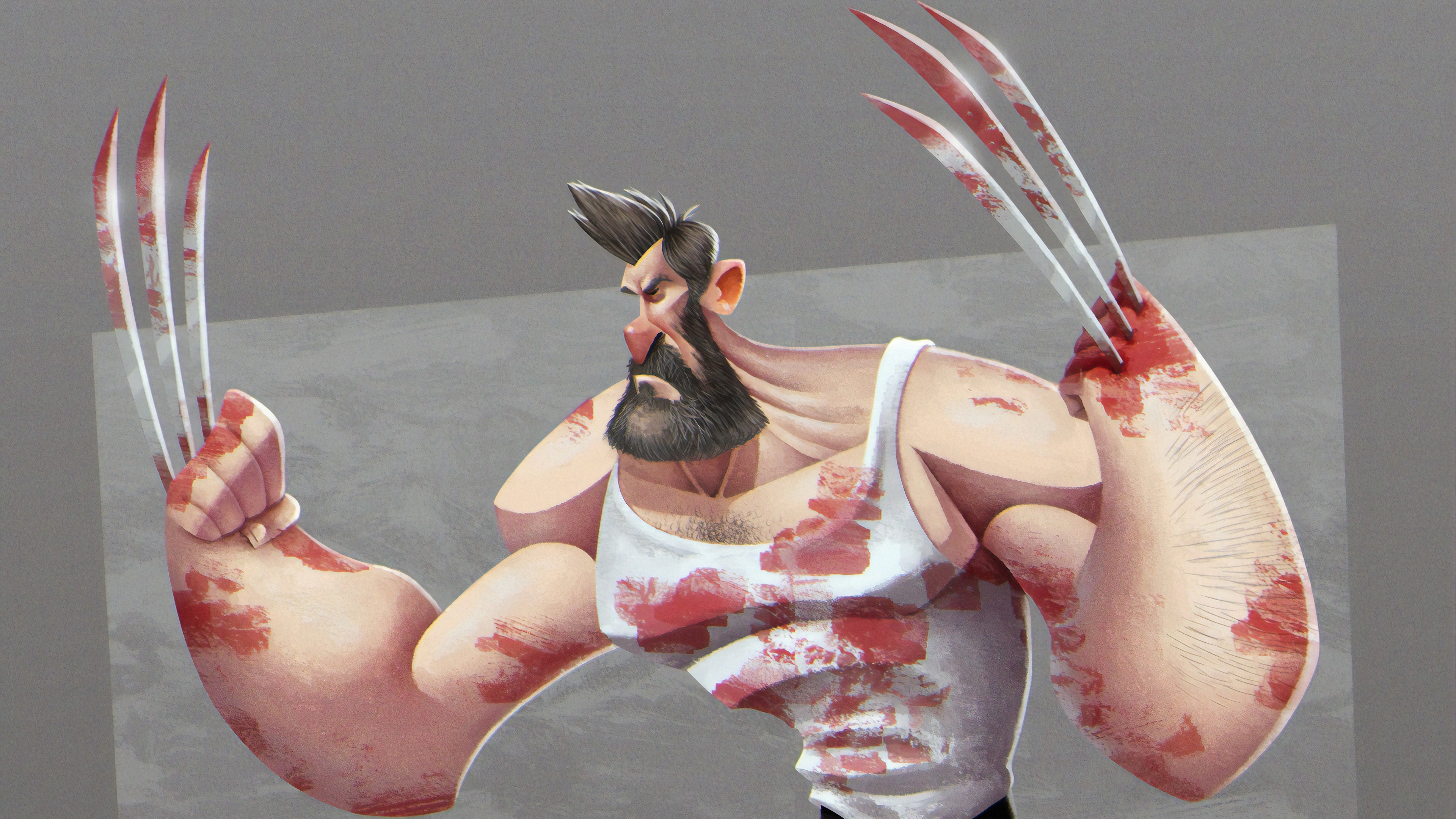 Laden Sie das X Men, Blut, Comics, Wolverine: Weg Des Kriegers-Bild kostenlos auf Ihren PC-Desktop herunter