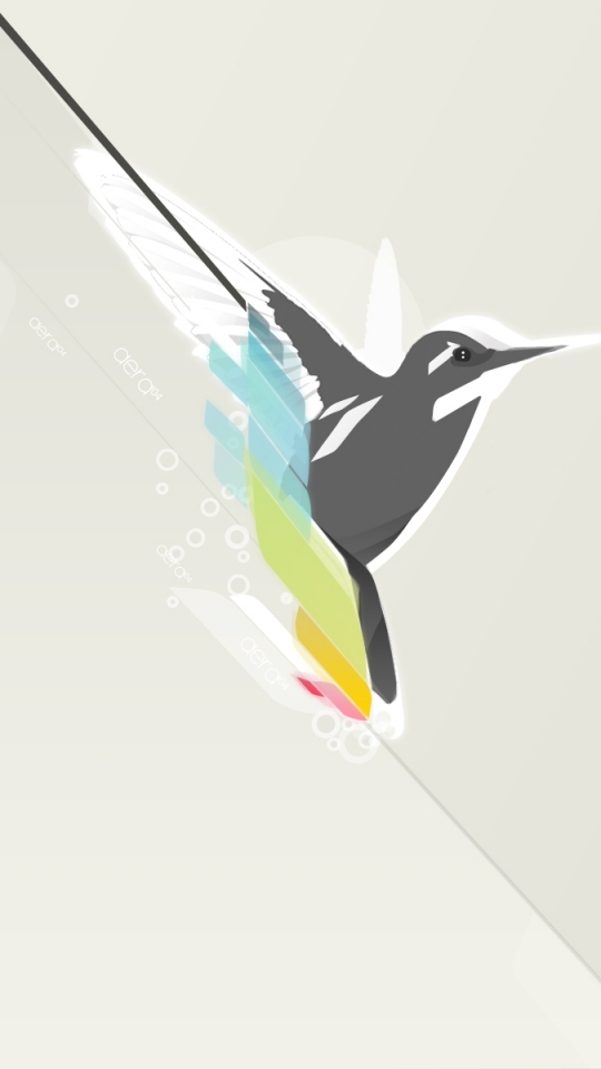 Download mobile wallpaper Vector, Bird, Artistic for free.