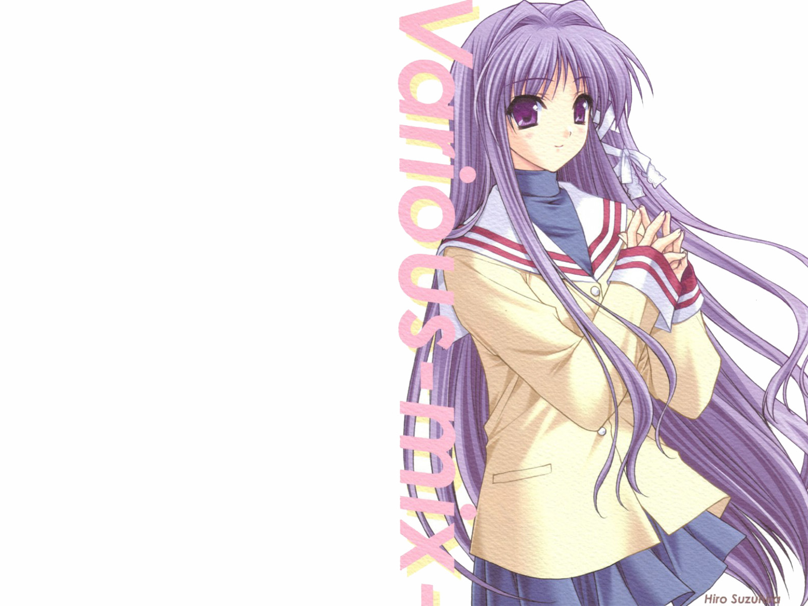 Download mobile wallpaper Anime, Kyou Fujibayashi, Clannad for free.