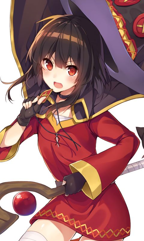 Handy-Wallpaper Animes, Konosuba: God's Blessing On This Wonderful World!, Megumin (Konosuba) kostenlos herunterladen.