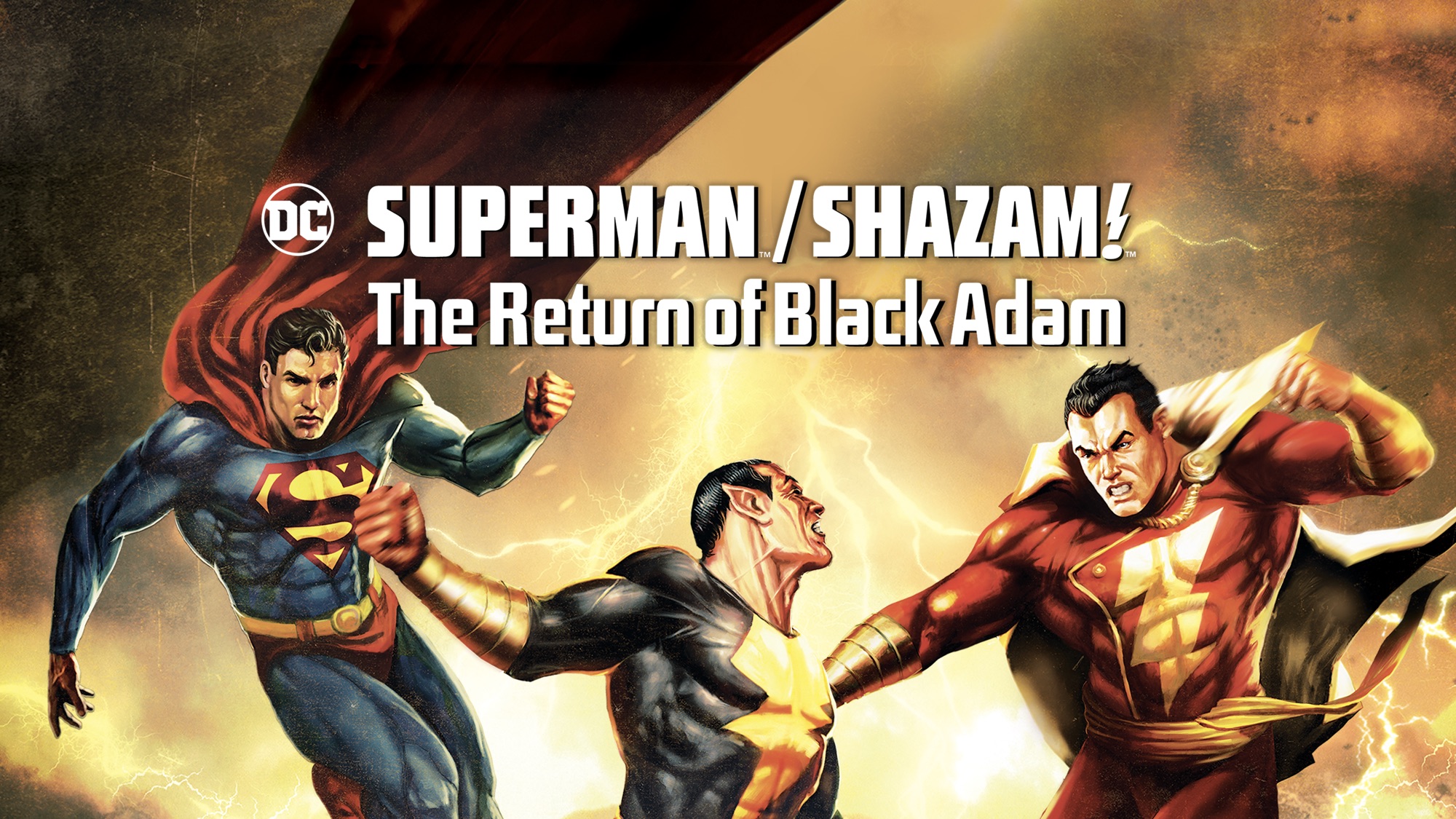 スーパーマン/シャザム!ブラックアダムの帰還HDデスクトップの壁紙をダウンロード