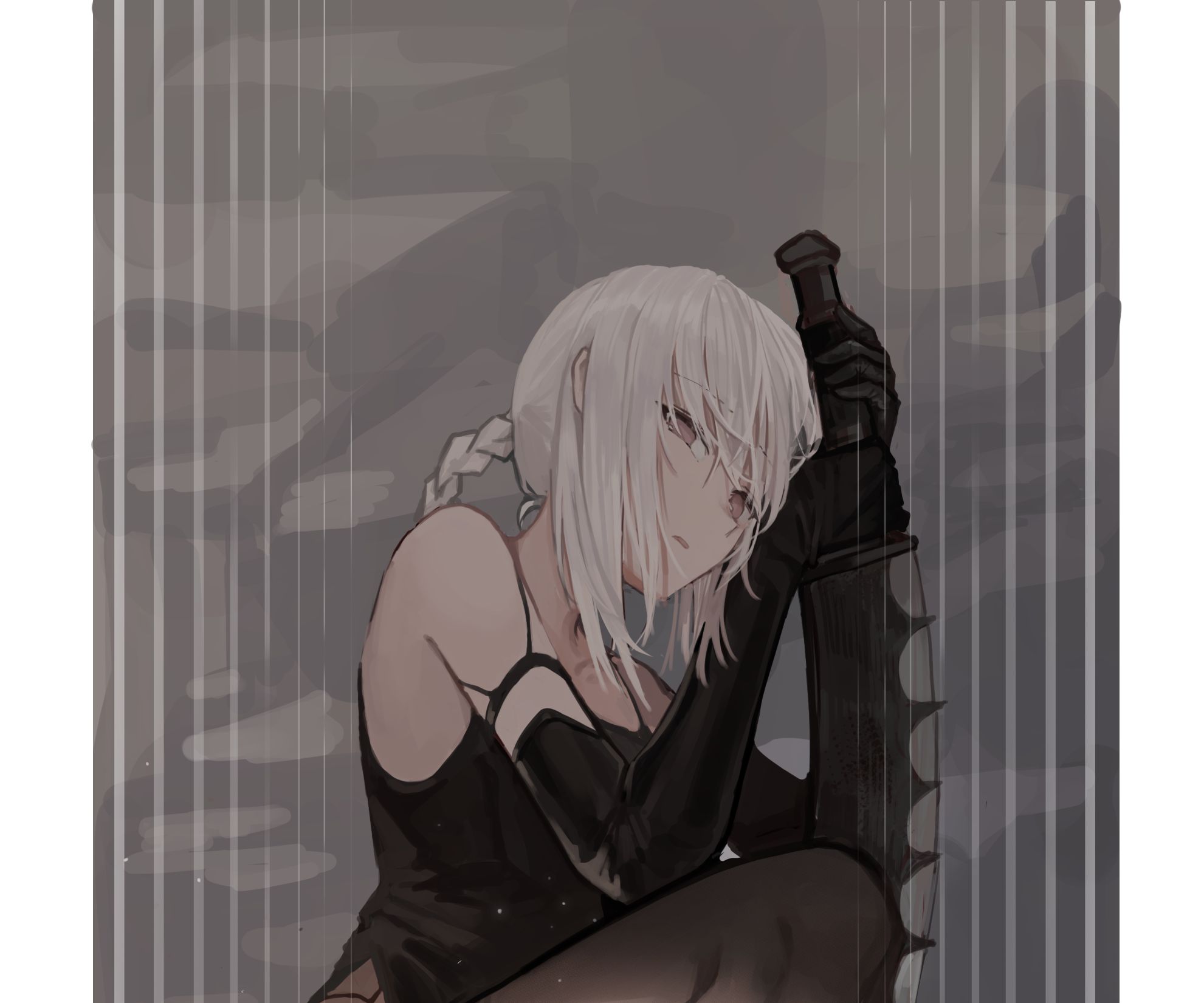 Download mobile wallpaper Video Game, Kainé (Nier), Nier Replicant for free.