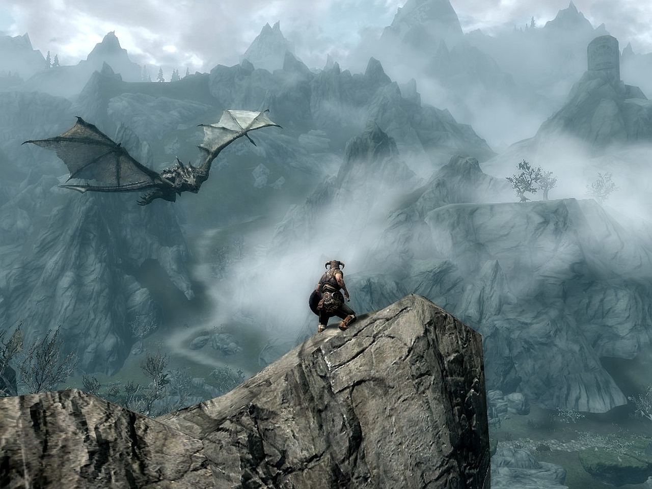 Baixar papel de parede para celular de Videogame, The Elder Scrolls V: Skyrim gratuito.